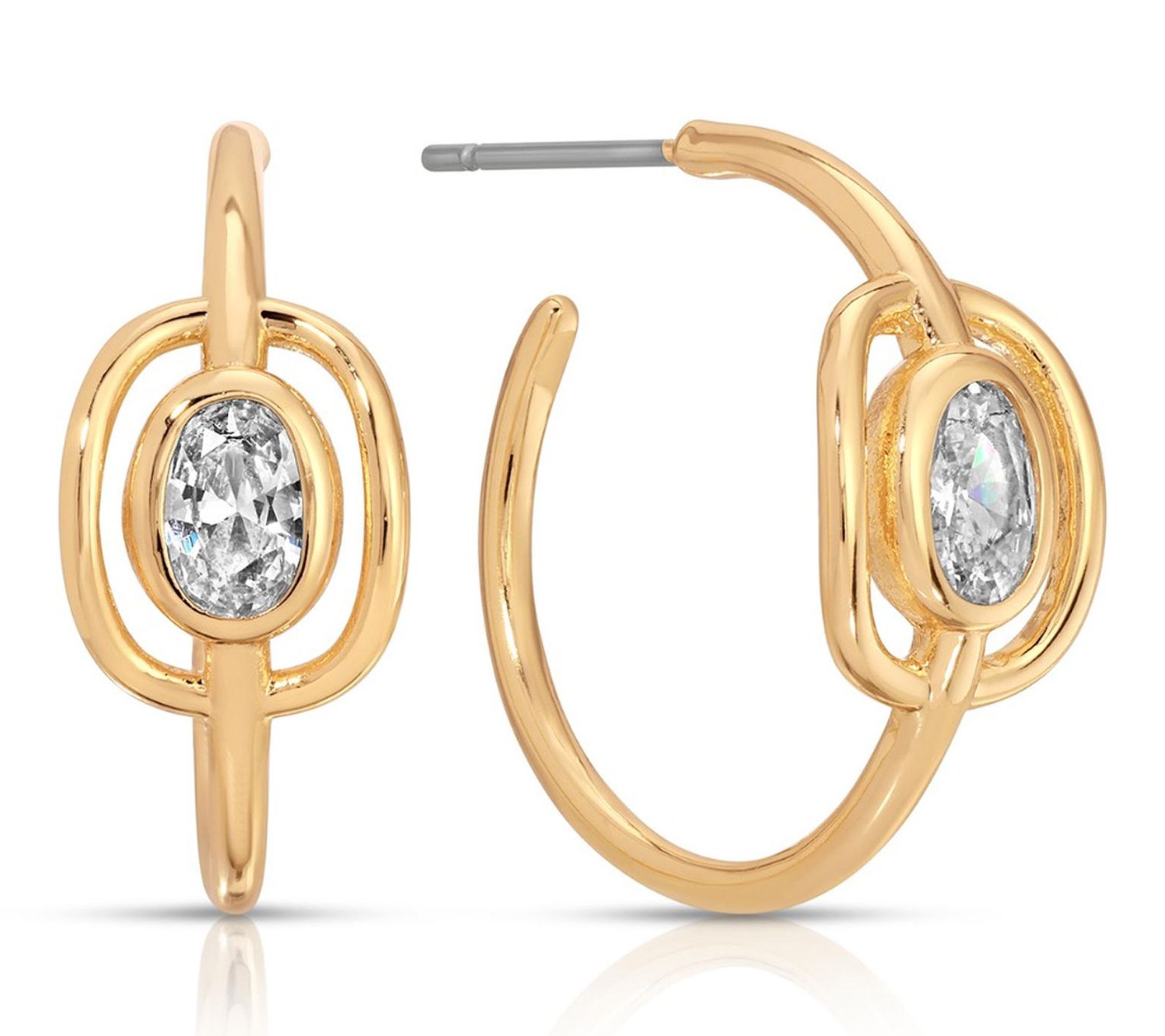 Ettika Cage Hoop Earrings