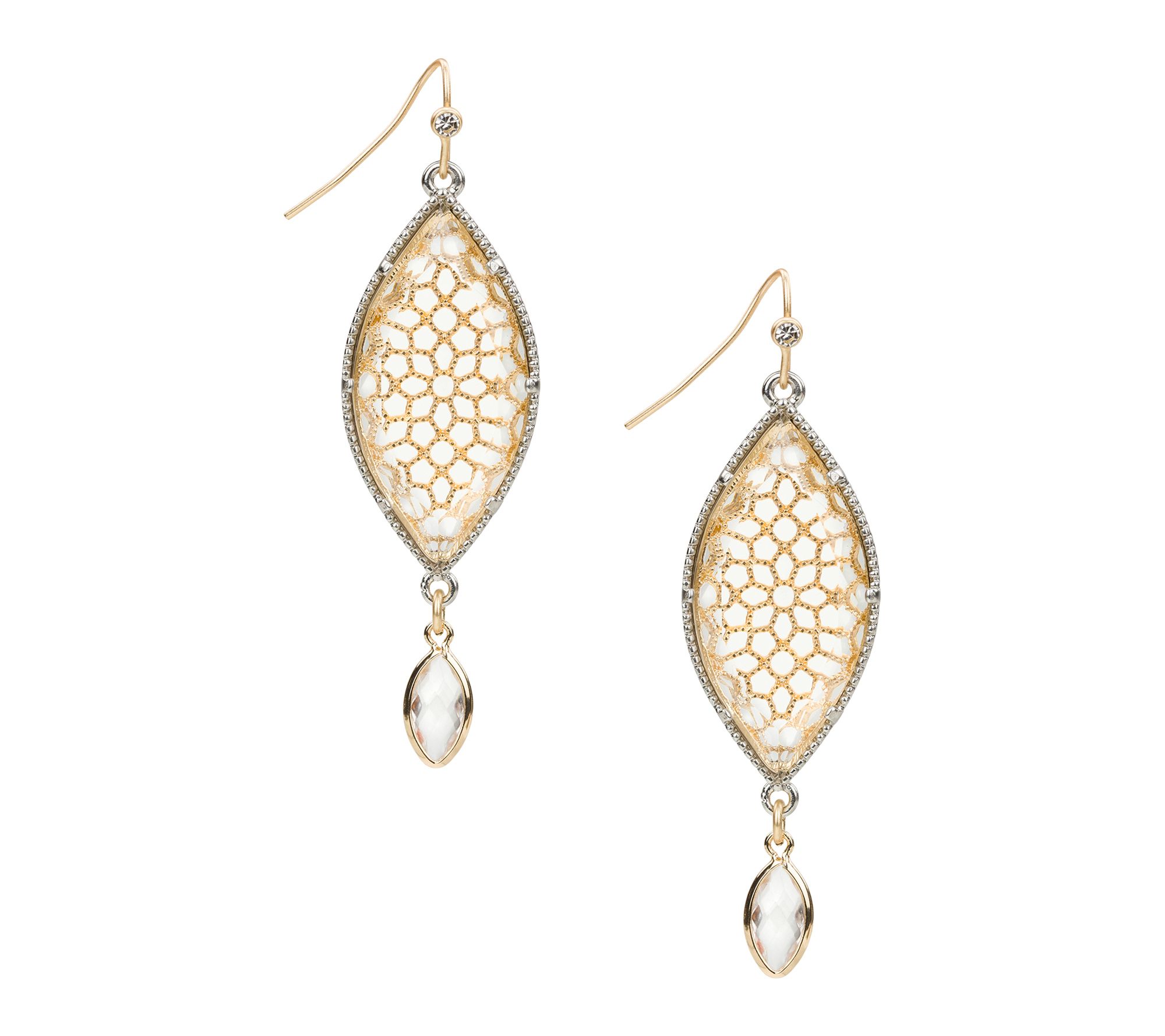 Patricia Nash Filigree Collection Marquise DropEarrings