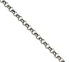 Stainless Steel 4.6mm 36" Rolo Chain Necklace
