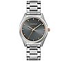 Caravelle by Bulova Women's Stainless Gray Dial Watch