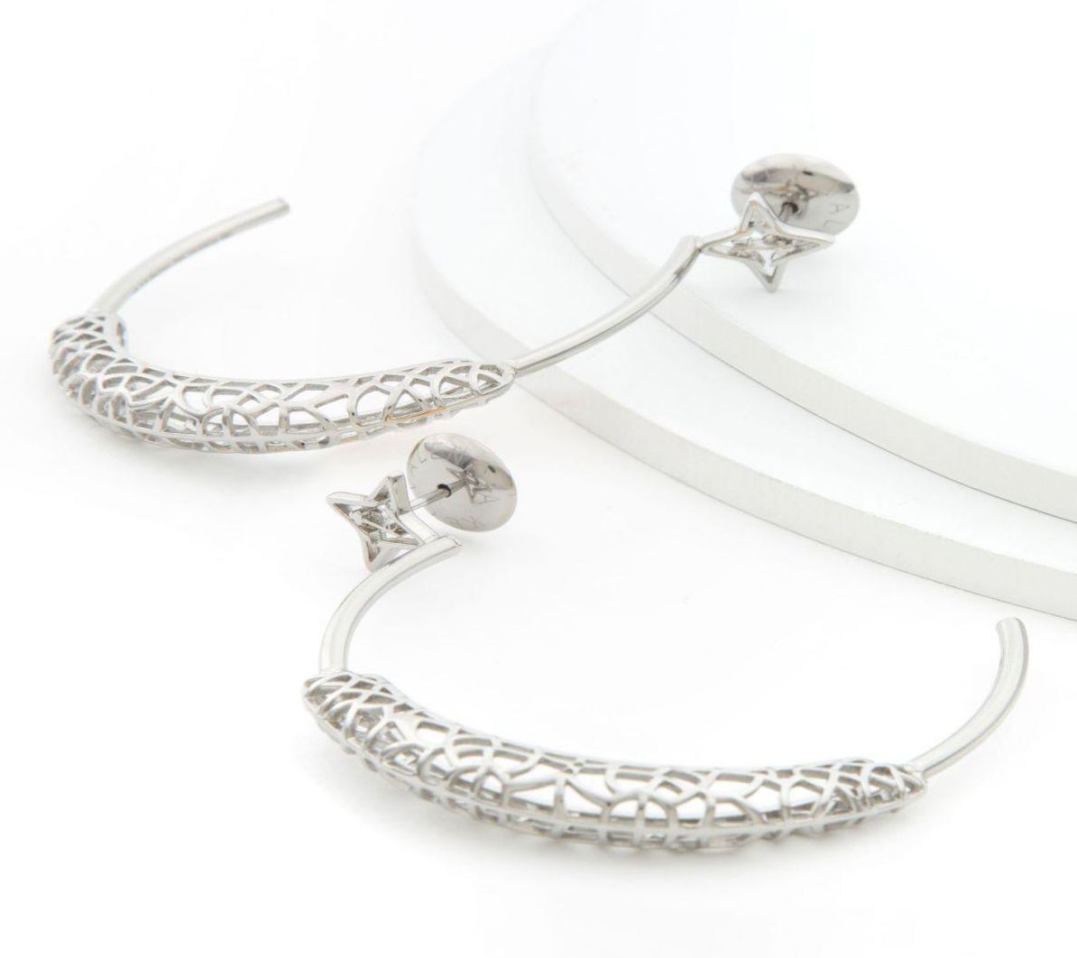 Valencia Key Rooted Hoop Earrings