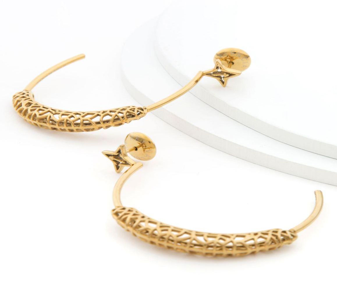 Valencia Key Rooted Hoop Earrings
