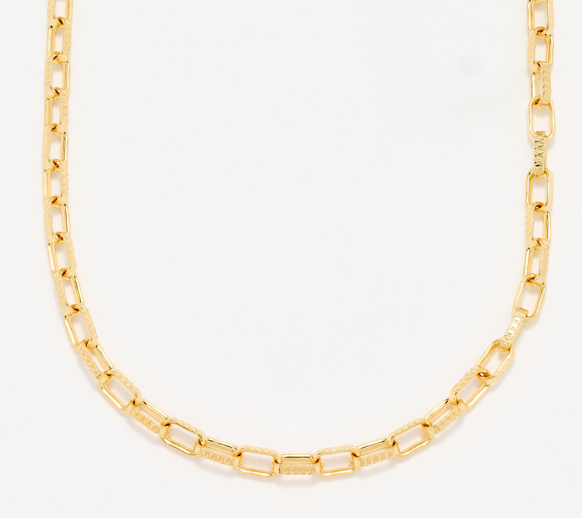 David Markstein Bronze Premiere Luxe Paper Clip Necklace, 18"