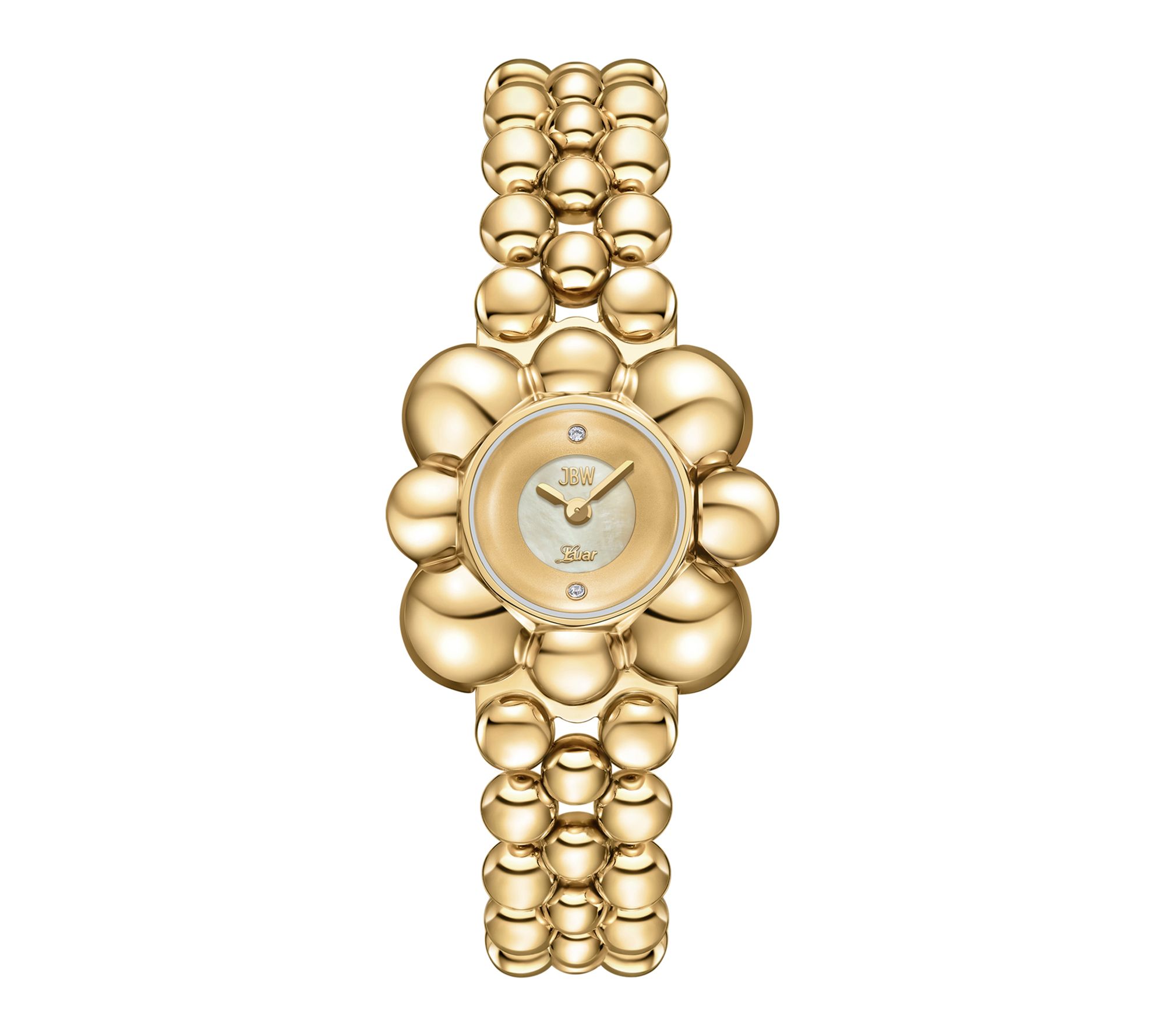 JBW Women's Atmosphere 18K Plated Lab Grown Diamond Watch