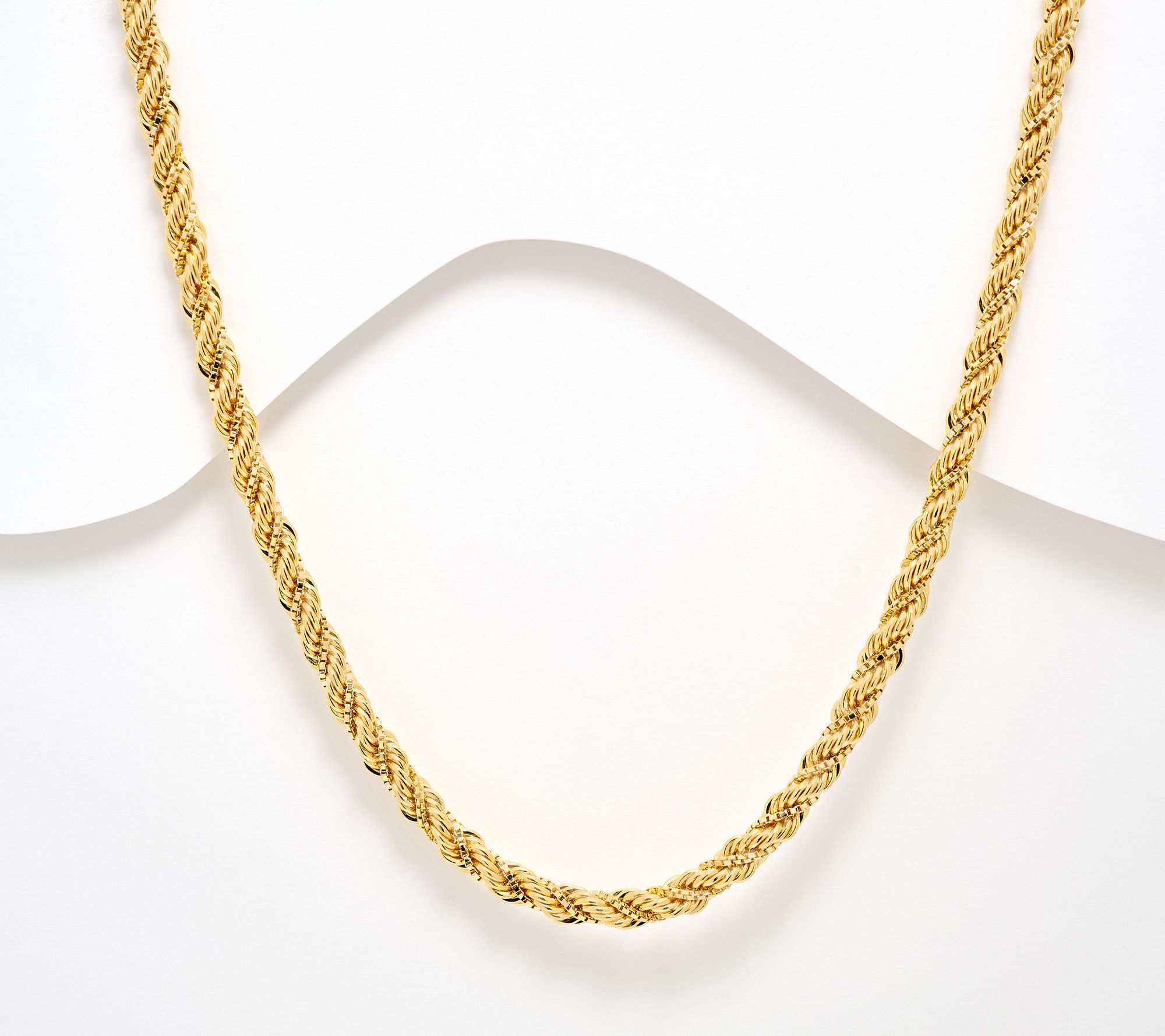 David Markstein Premier Duetto Hand Crafted Rope & Box Necklace, 20"