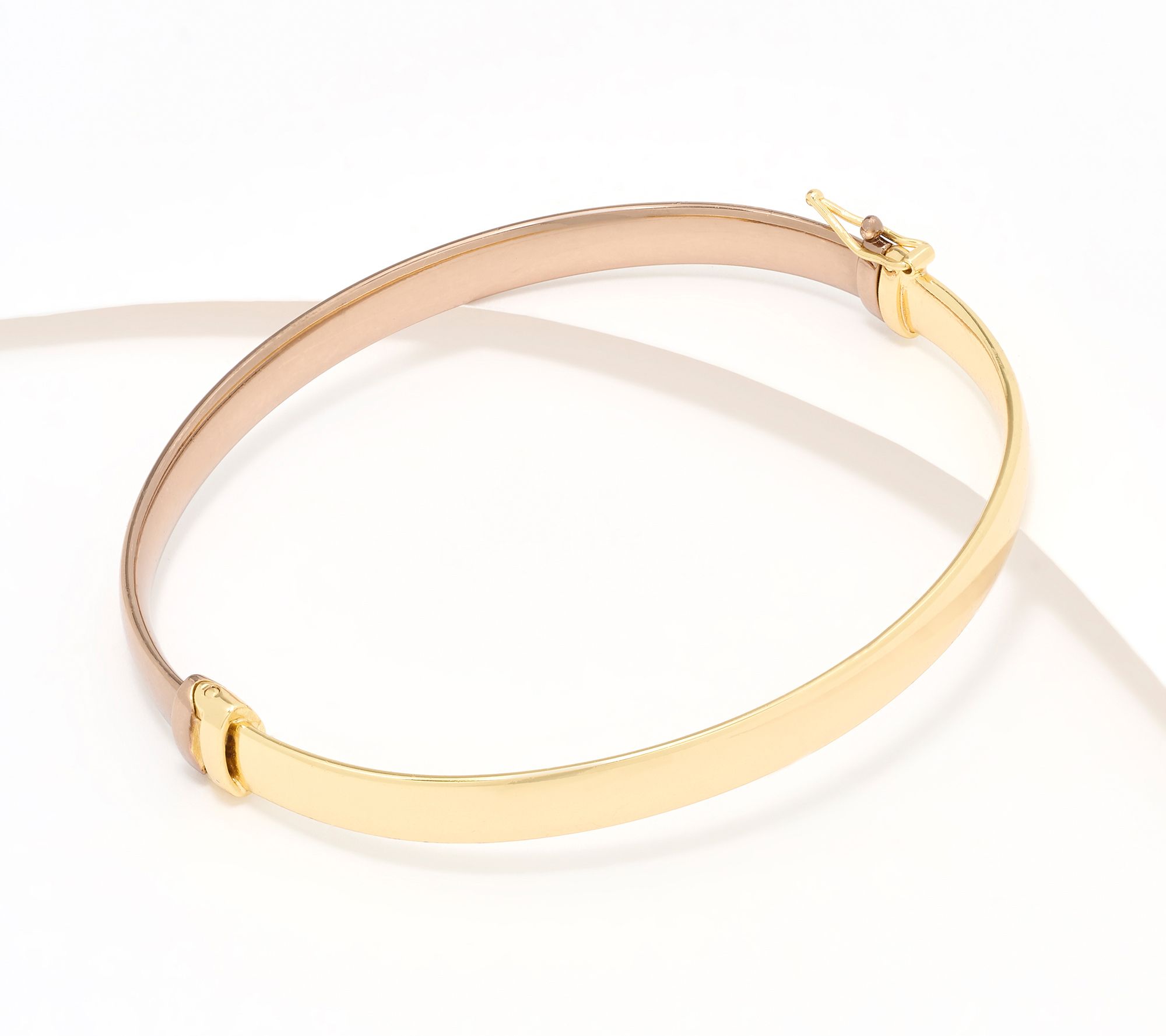  David Markstein Bronze Nuovo Oval Polished Bangle - J458972