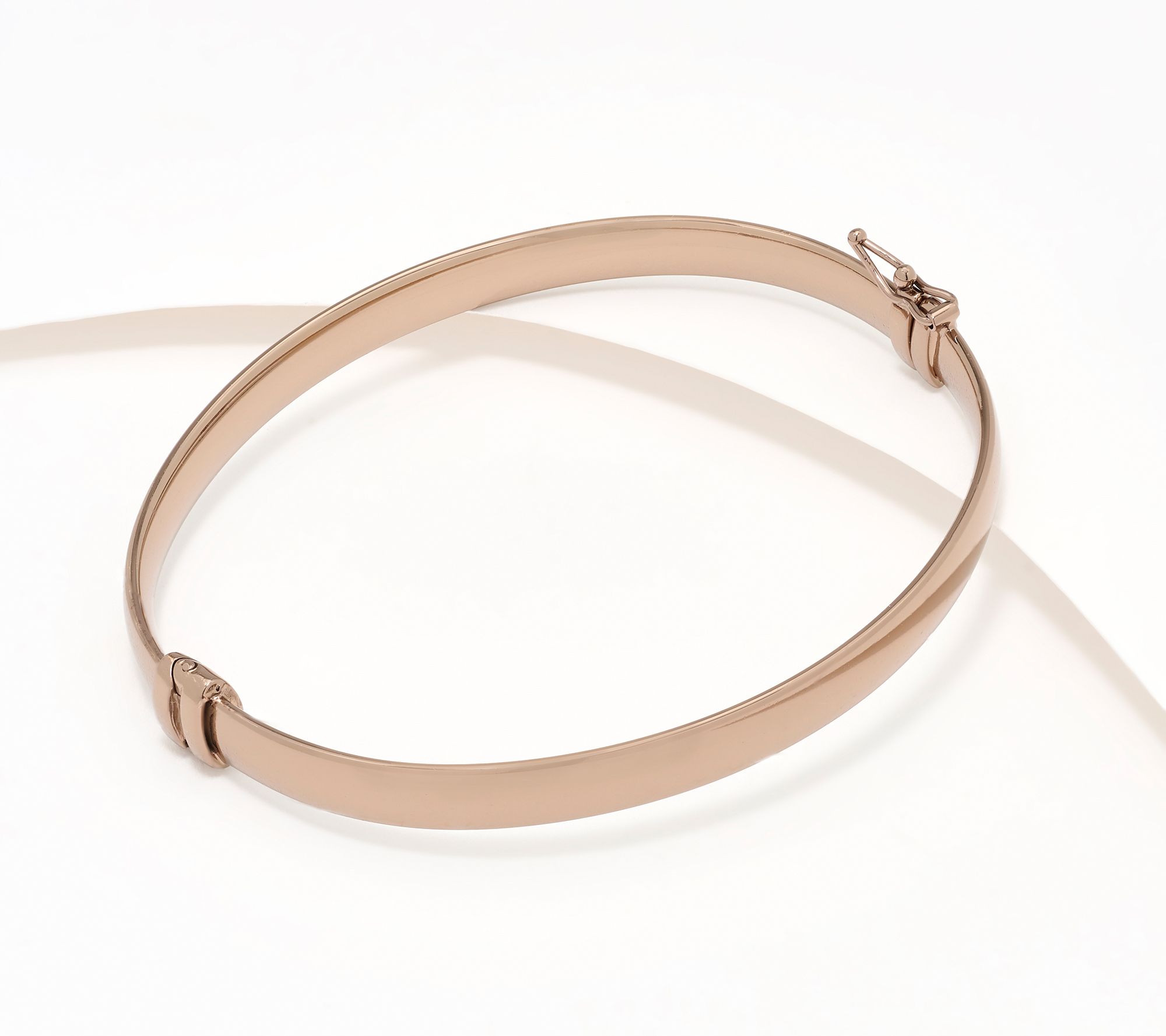 David Markstein Bronze Nuovo Oval Polished Bangle