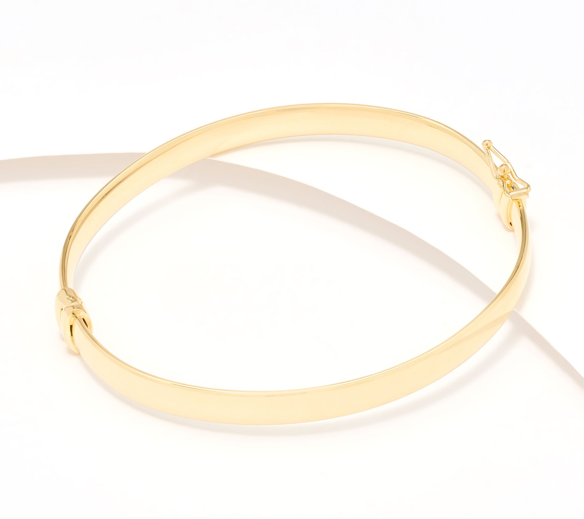 David Markstein Bronze Nuovo Oval Polished Bangle