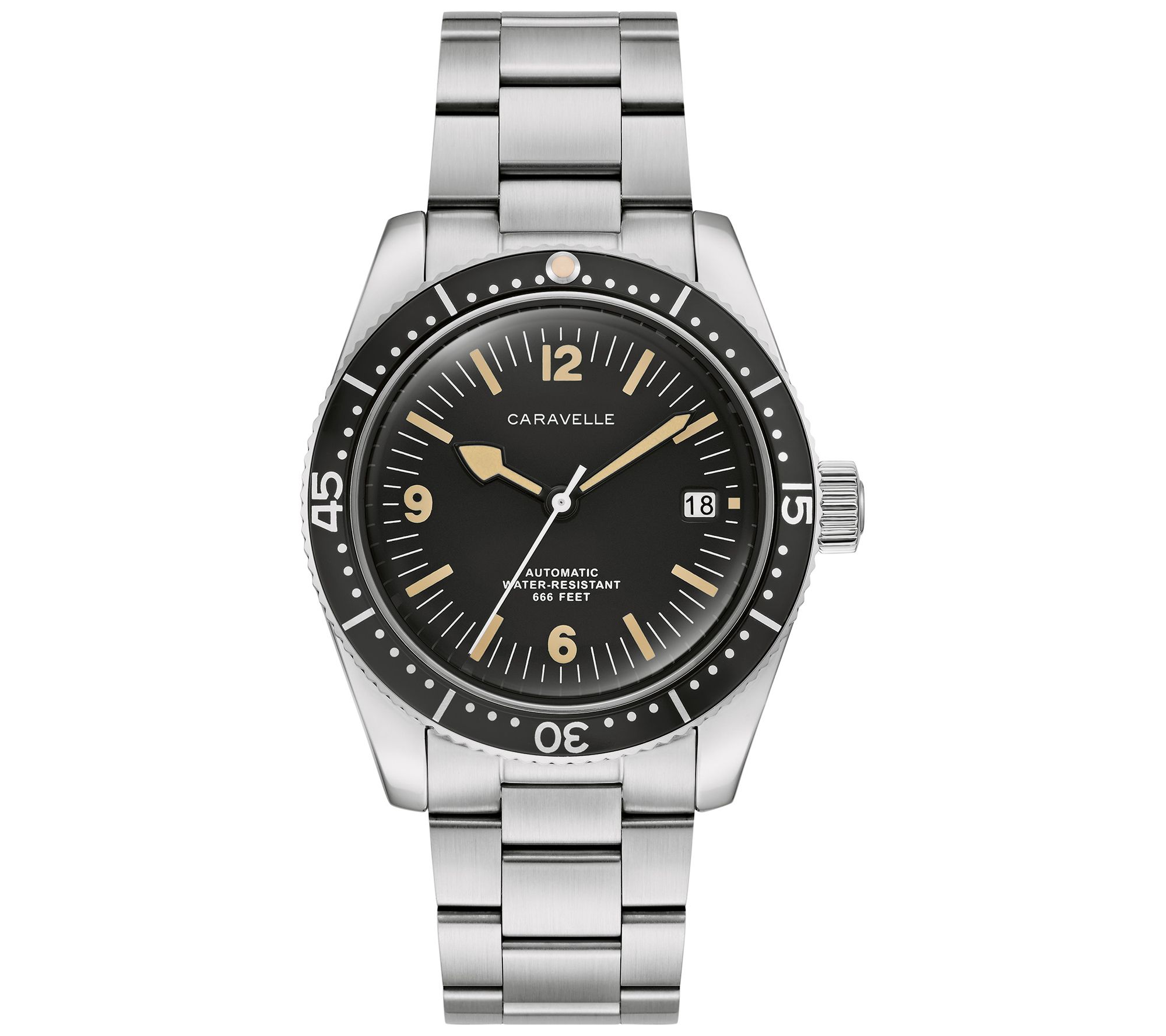 Caravelle x Kevin O'Leary by Bulova Black Sea Hunter Automatic Watch
