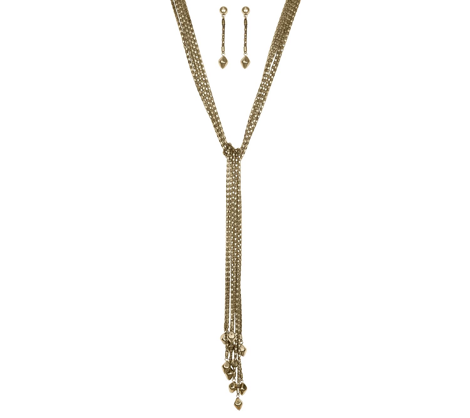 Linea by Louis Dell'Olio Harlequin Necklace & Earrings Set