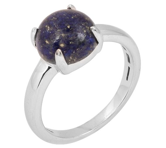 Affinity Gems Sterling Silver Lapis Lazuli Ring