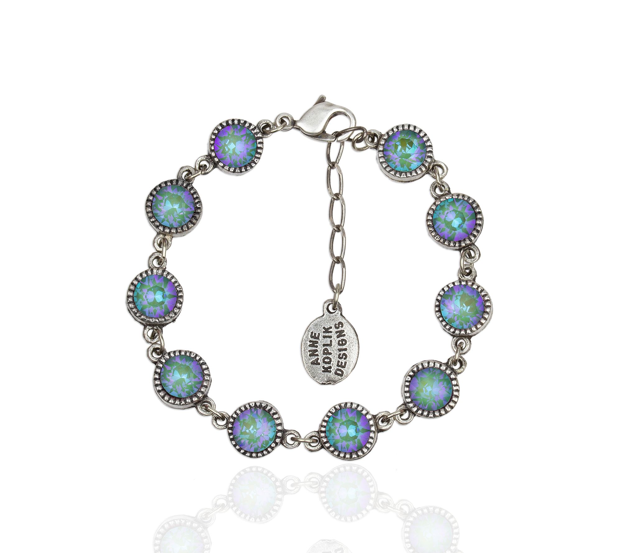 Anne Koplik Crystal Link Bracelet