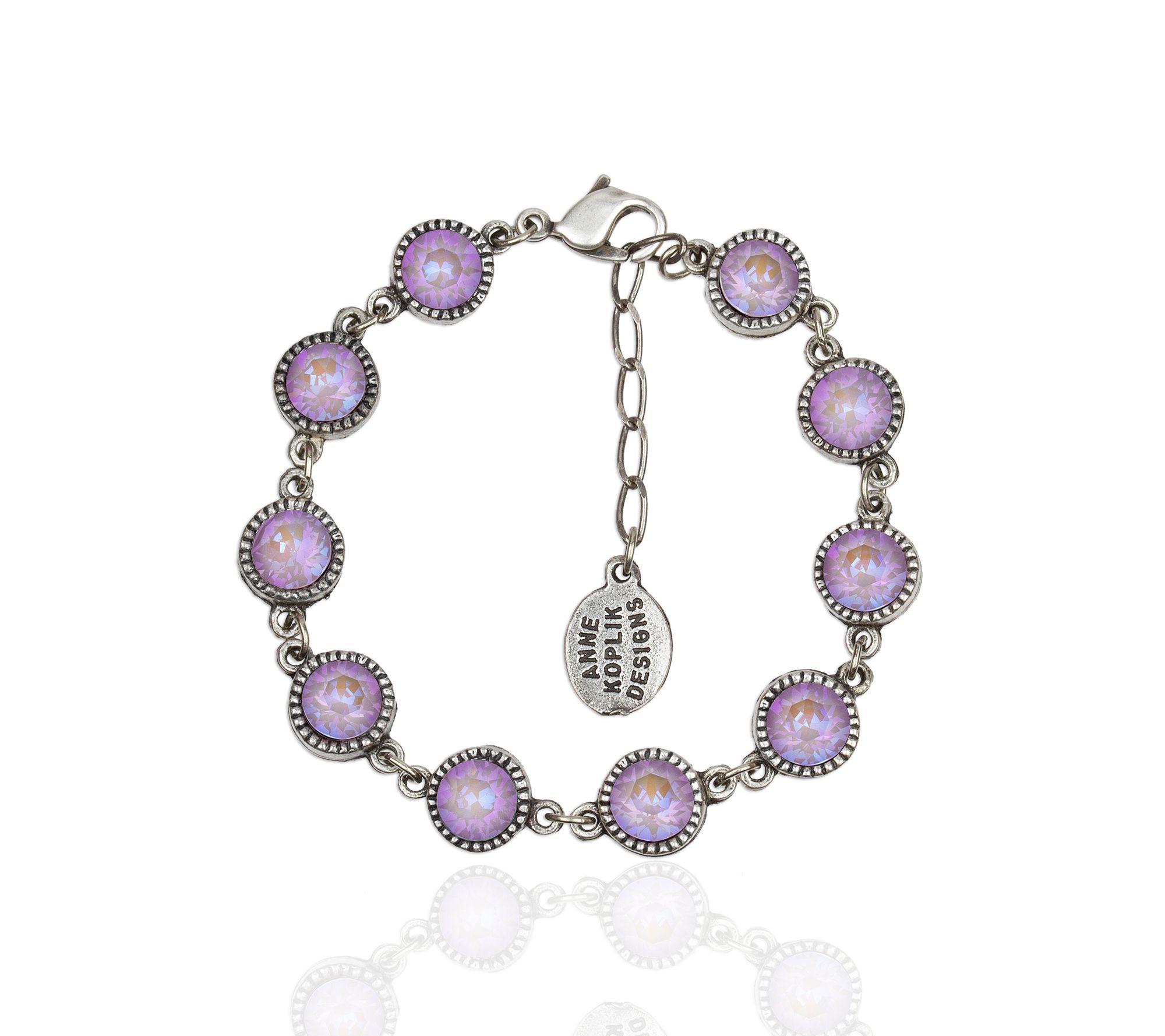 Anne Koplik Crystal Link Bracelet