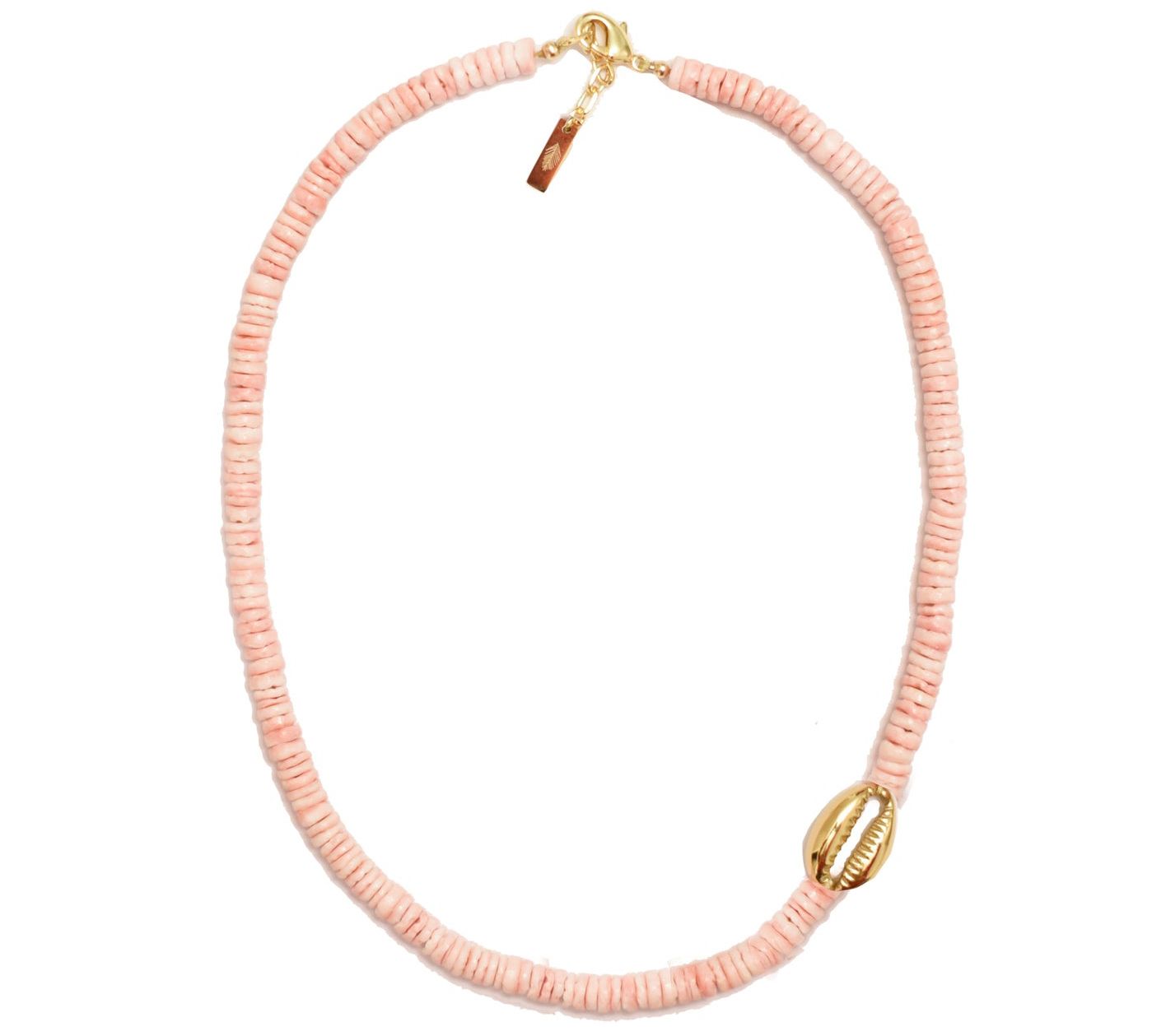 Adriana Pappas Designs Mini Heishi Shell Choker Necklace