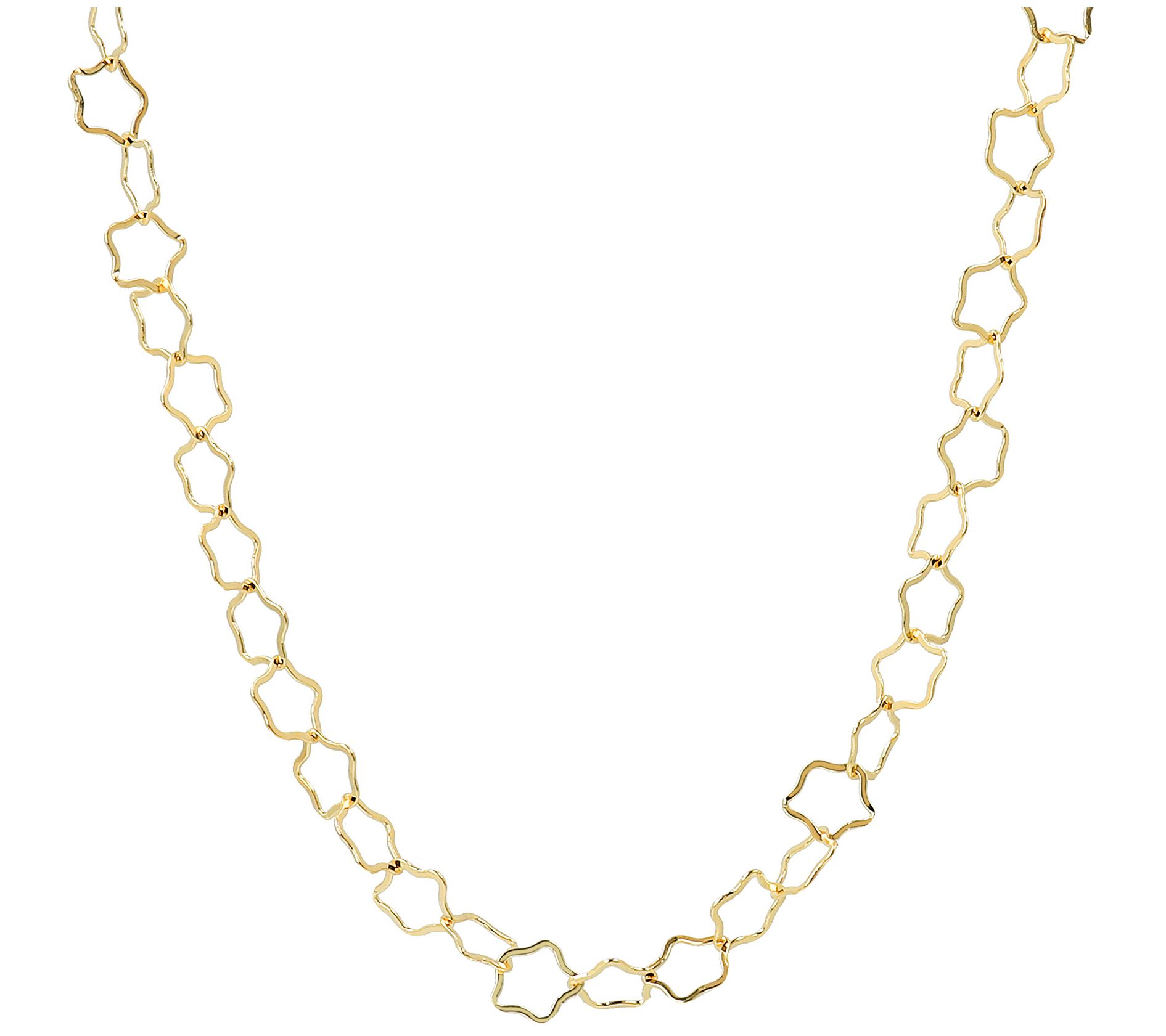 Bronzo Italia Star Link 18" Necklace