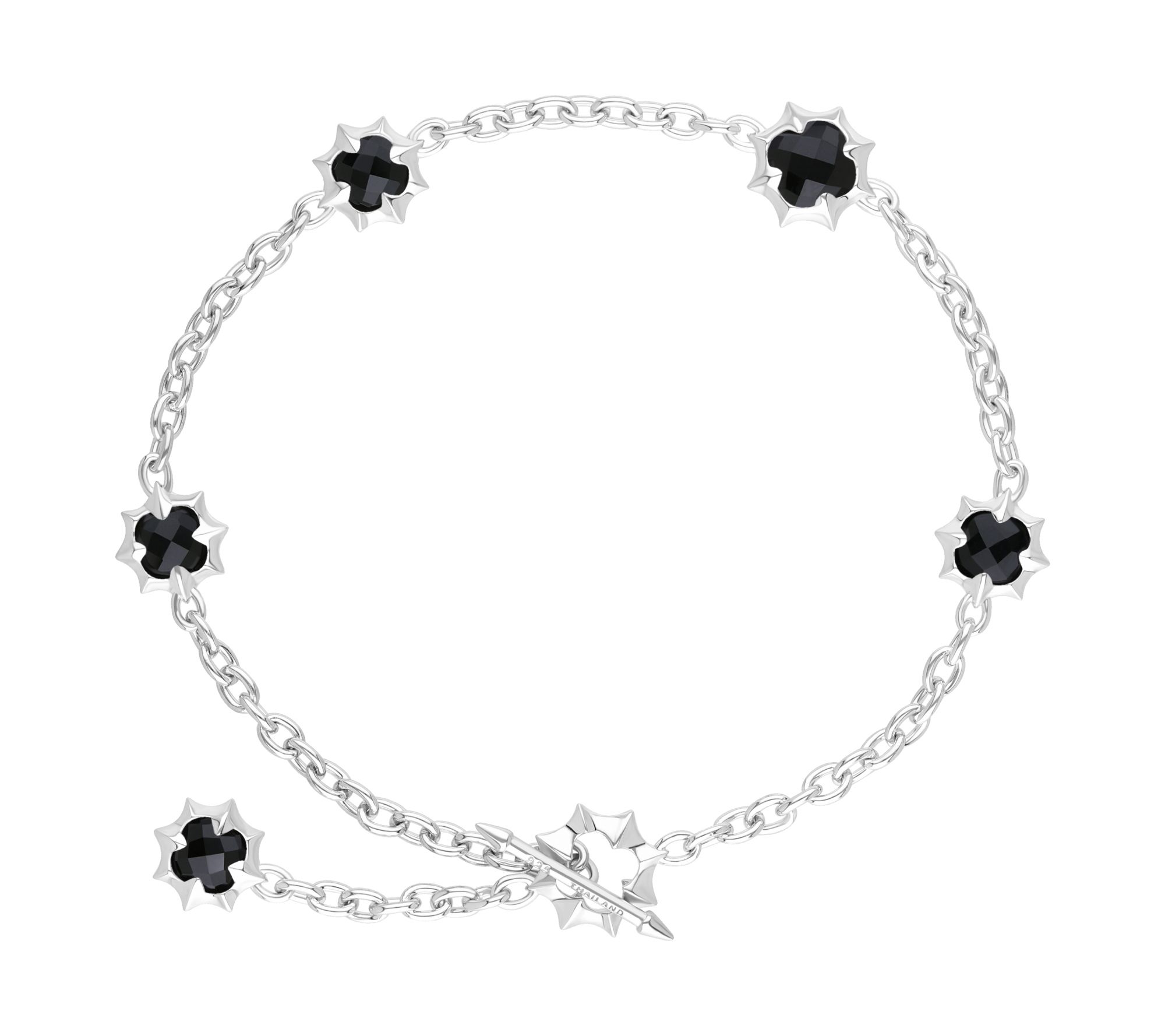 Margo Manhattan Sterling Silver Gemstone Zoey Bracelet