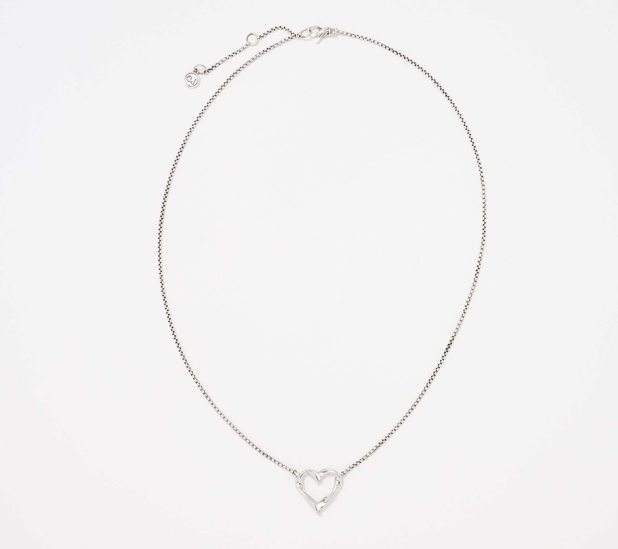 Christian James by Scott Grimes Sterling Silver Ripple Heart