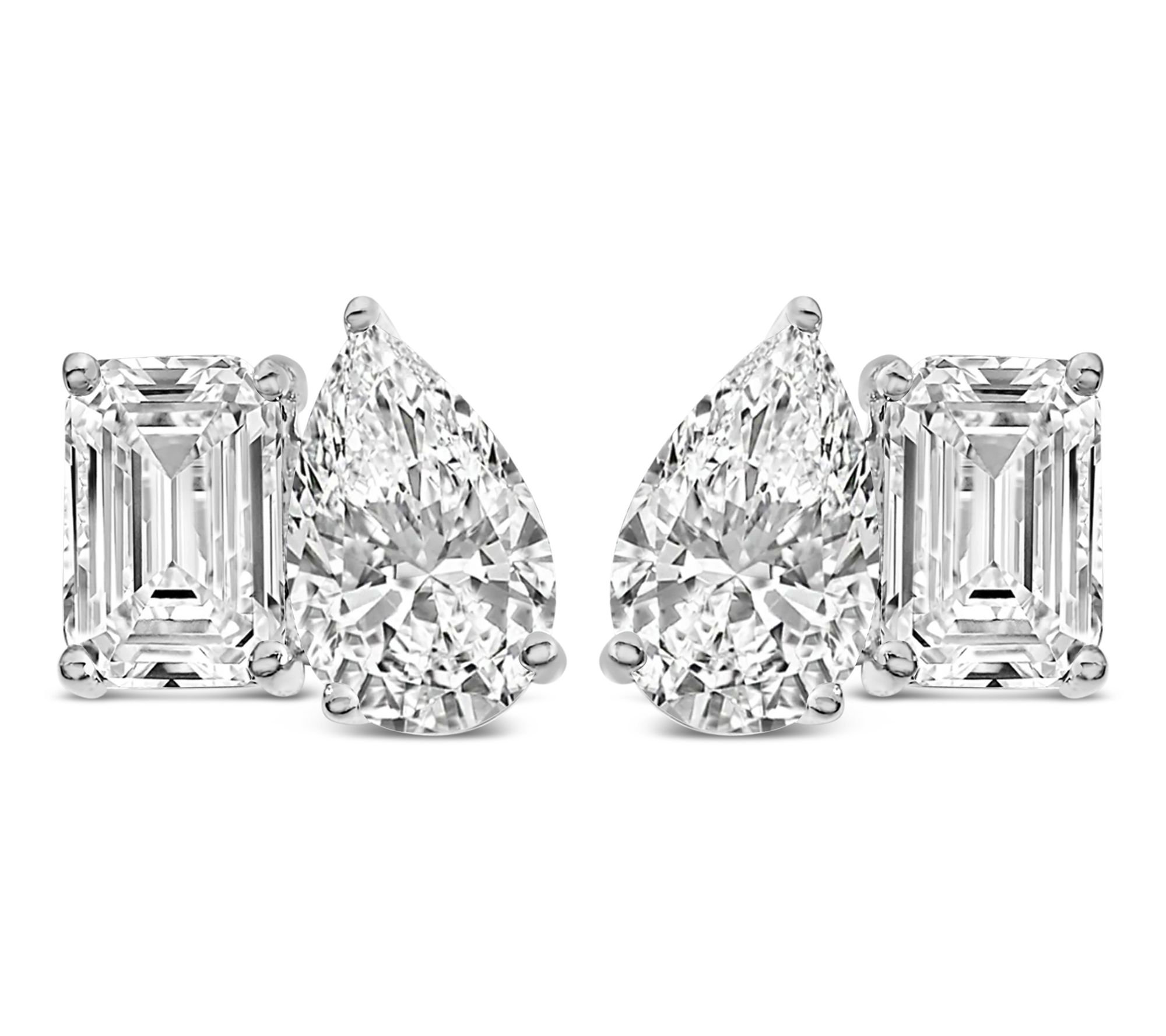 Haus of Brilliance 2.00 cttw Lab Grown DiamondEarrings, 14K