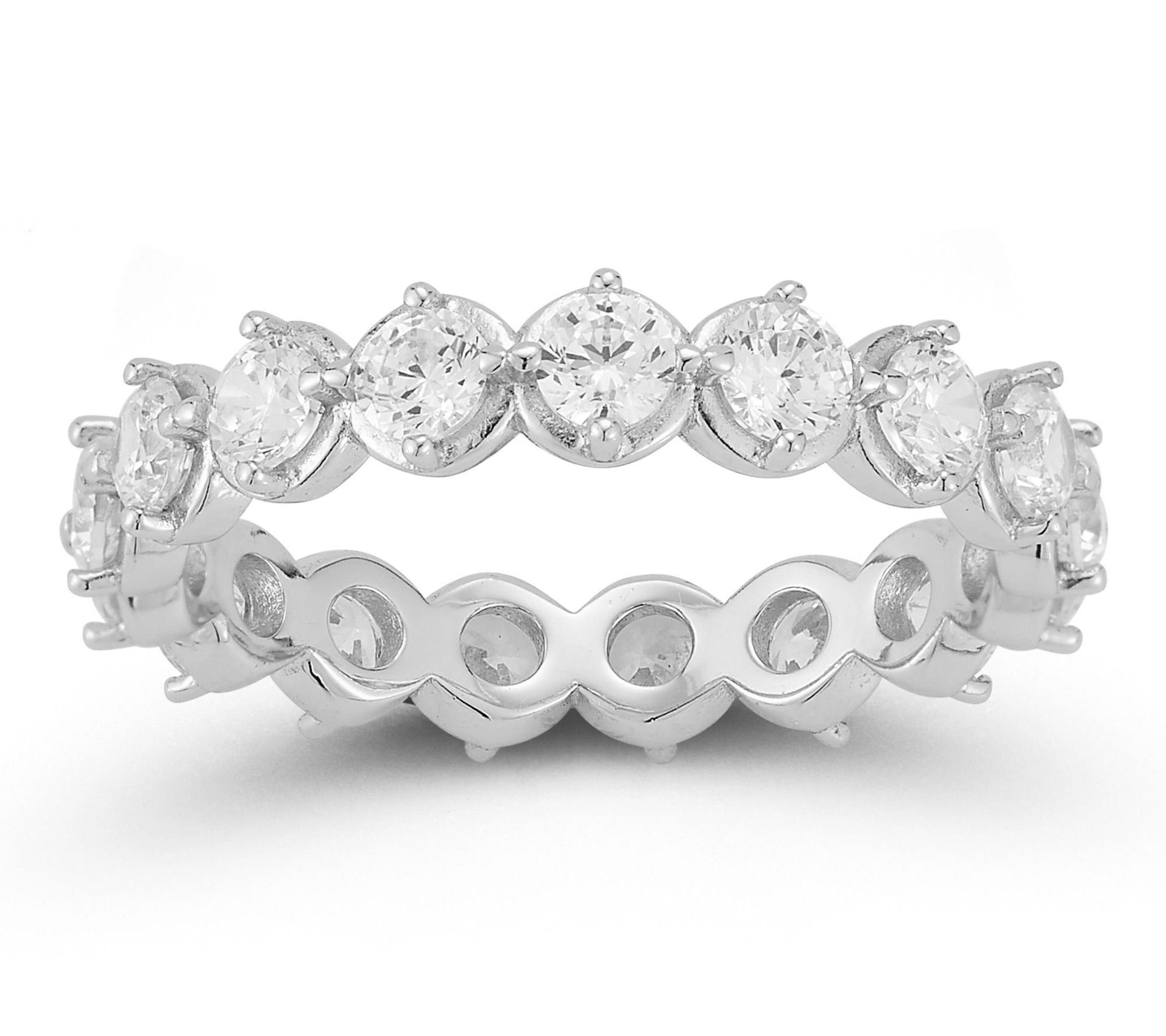 Sterlina Silver Round Band Ring, Sterling