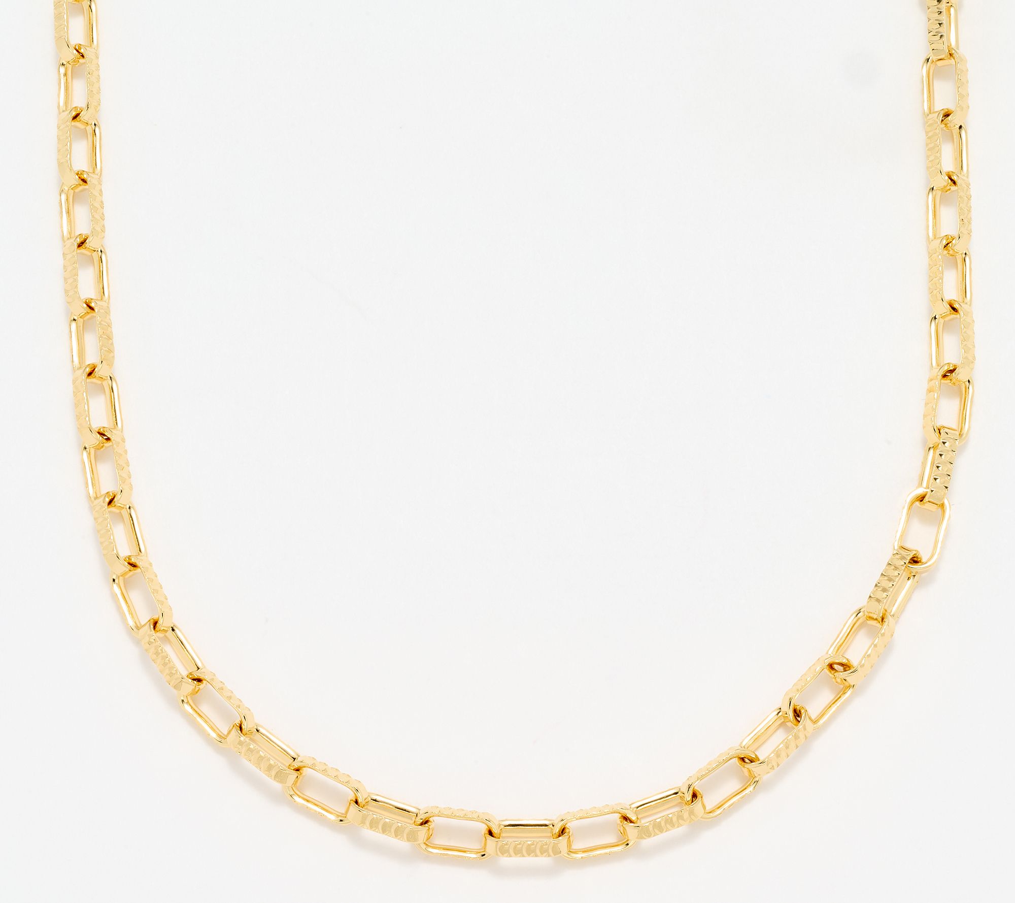 David Markstein Bronze Premiere Luxe Paper Clip Necklace, 22"