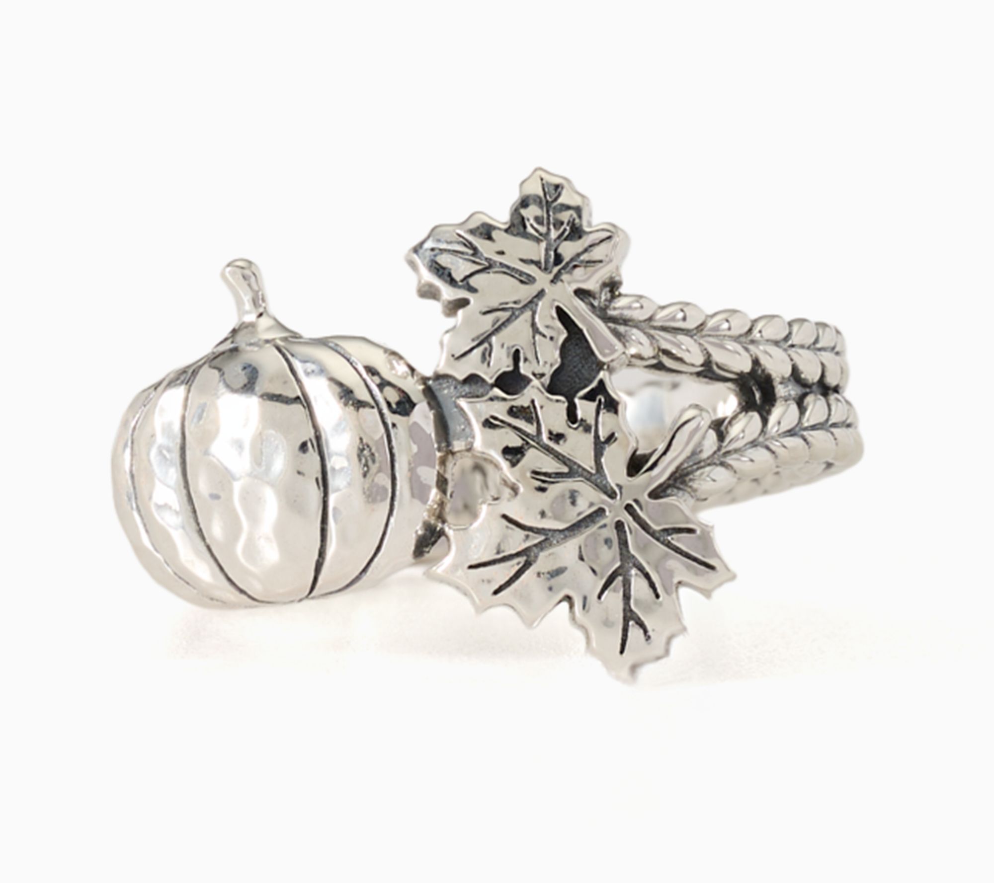 JAI Sterling Silver Symbols of the Season Ring