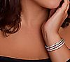 Affinity Cultured Pearl Set of 3 Stretch Bracelets, 2 of 2