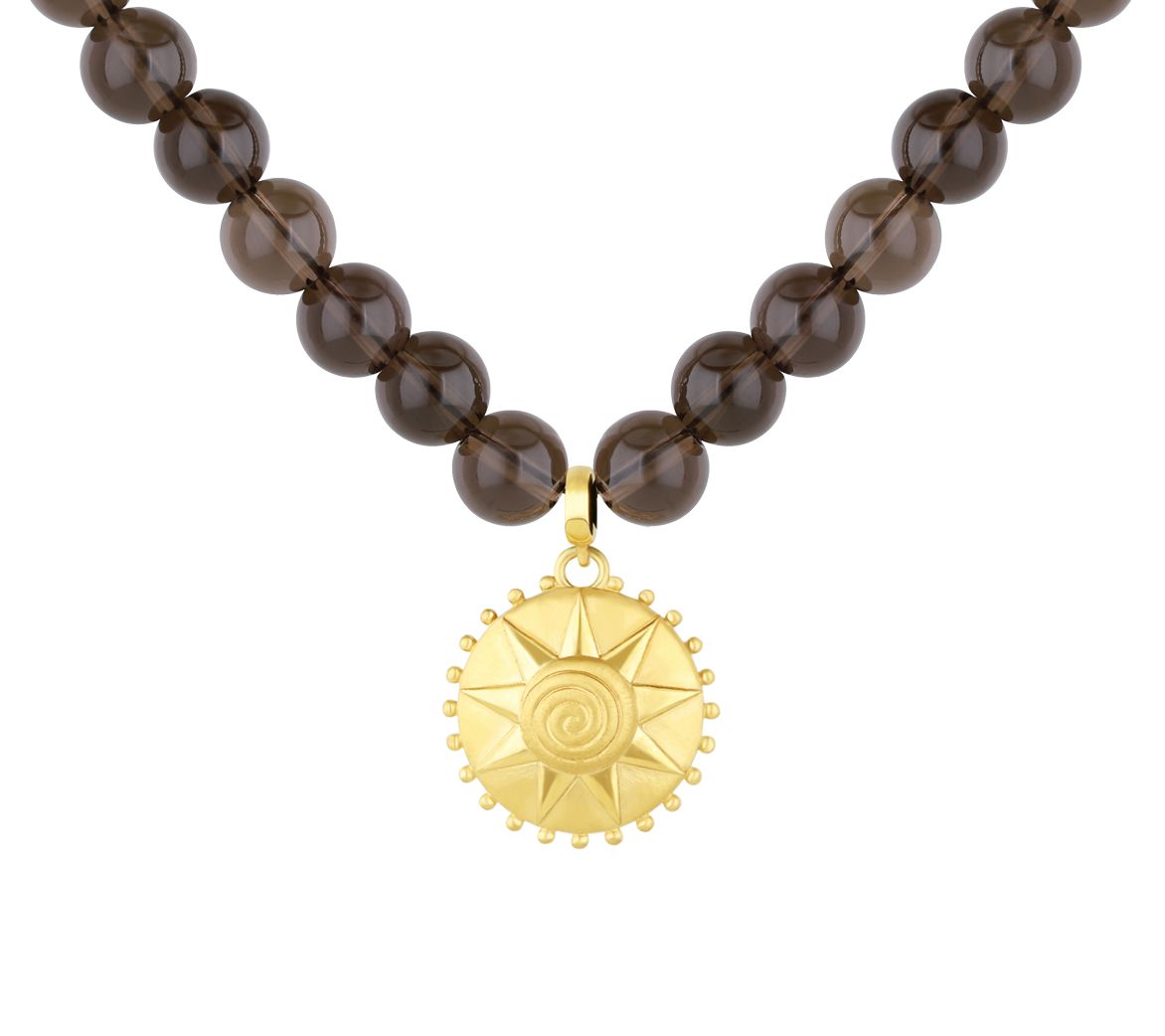 Elyse Ryan 14K Gold Clad Gemstone Bead Joy Necklace