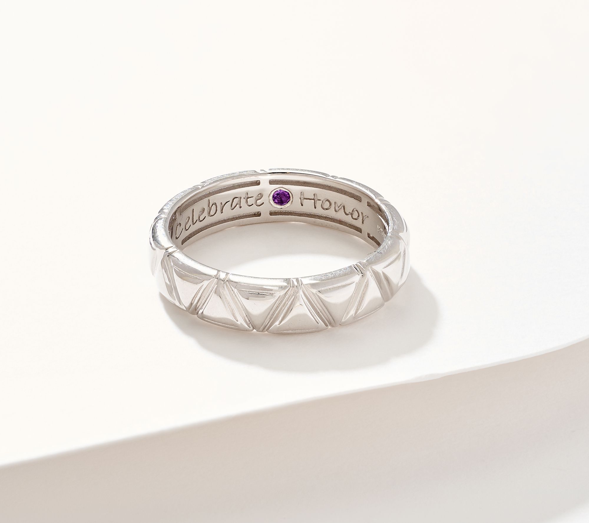 Christian James by Scott Grimes Sterling Silver Life Band Ring