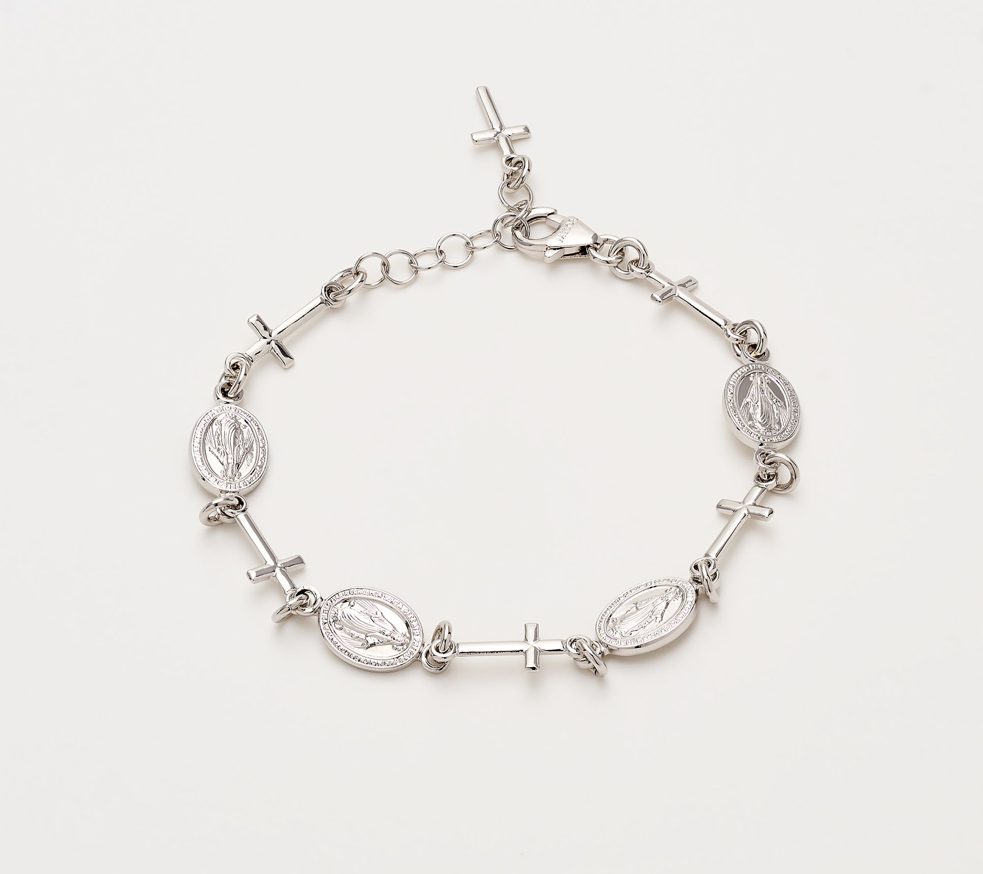 David Markstein Bronze Ponte Vecchio Religious Motif Bracelet