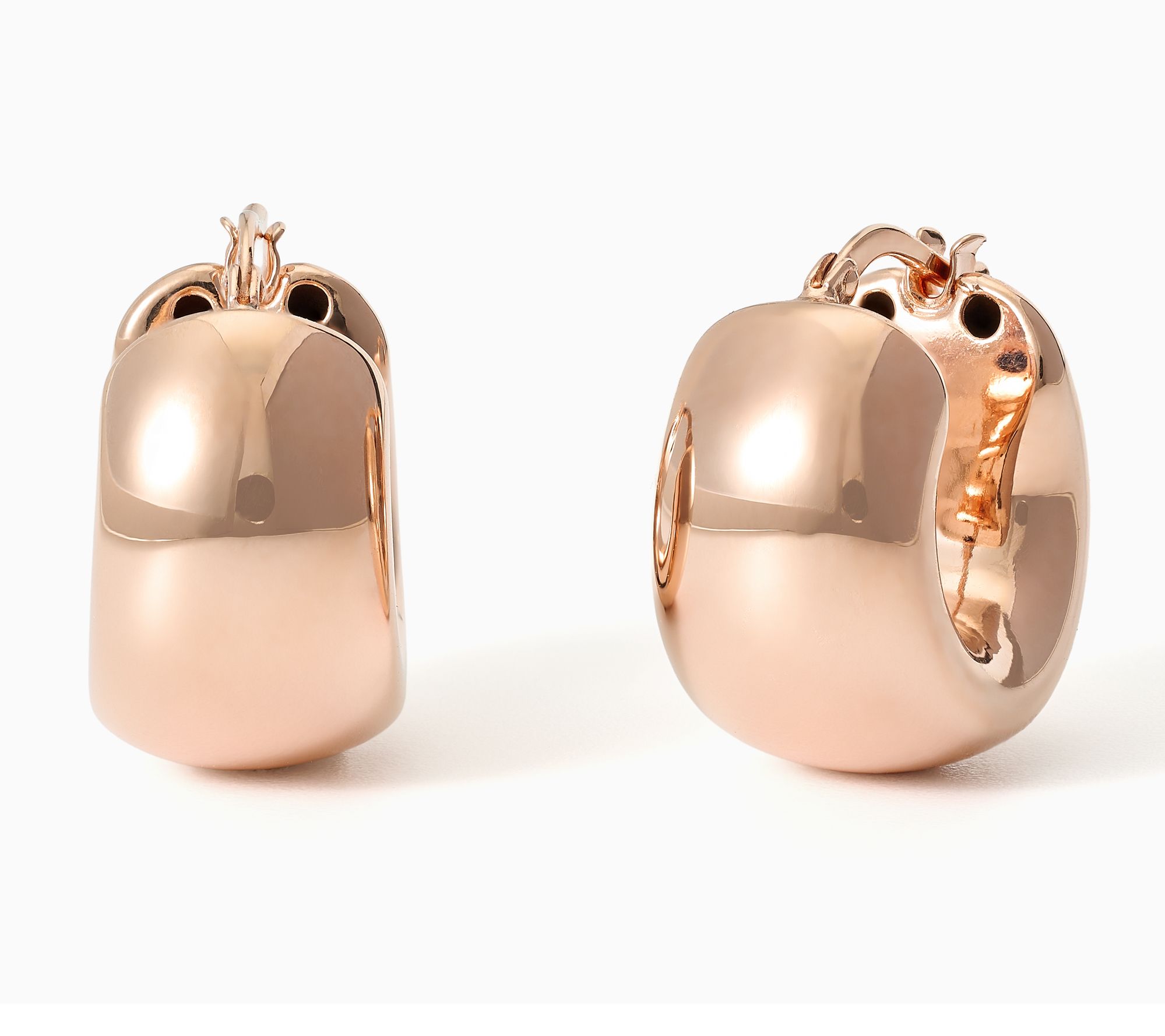  David Markstein Bronze "The Everyday" Bold Hoops