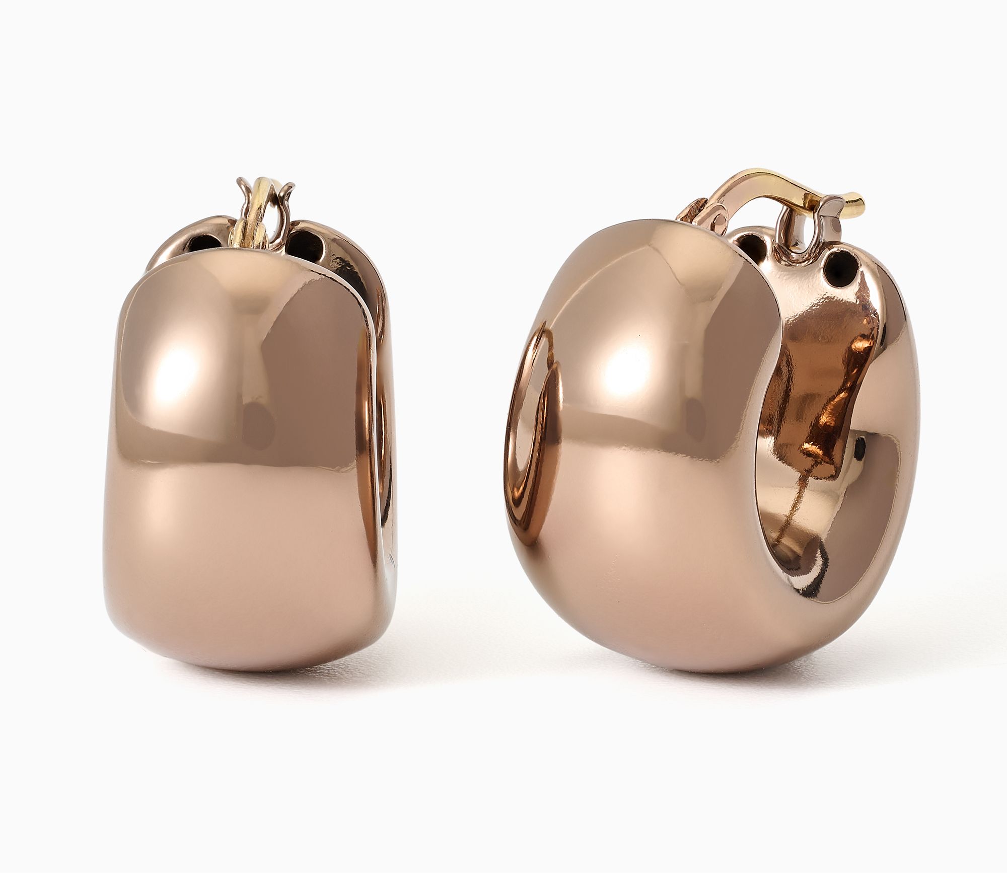 David Markstein Bronze "The Everyday" Bold Hoops