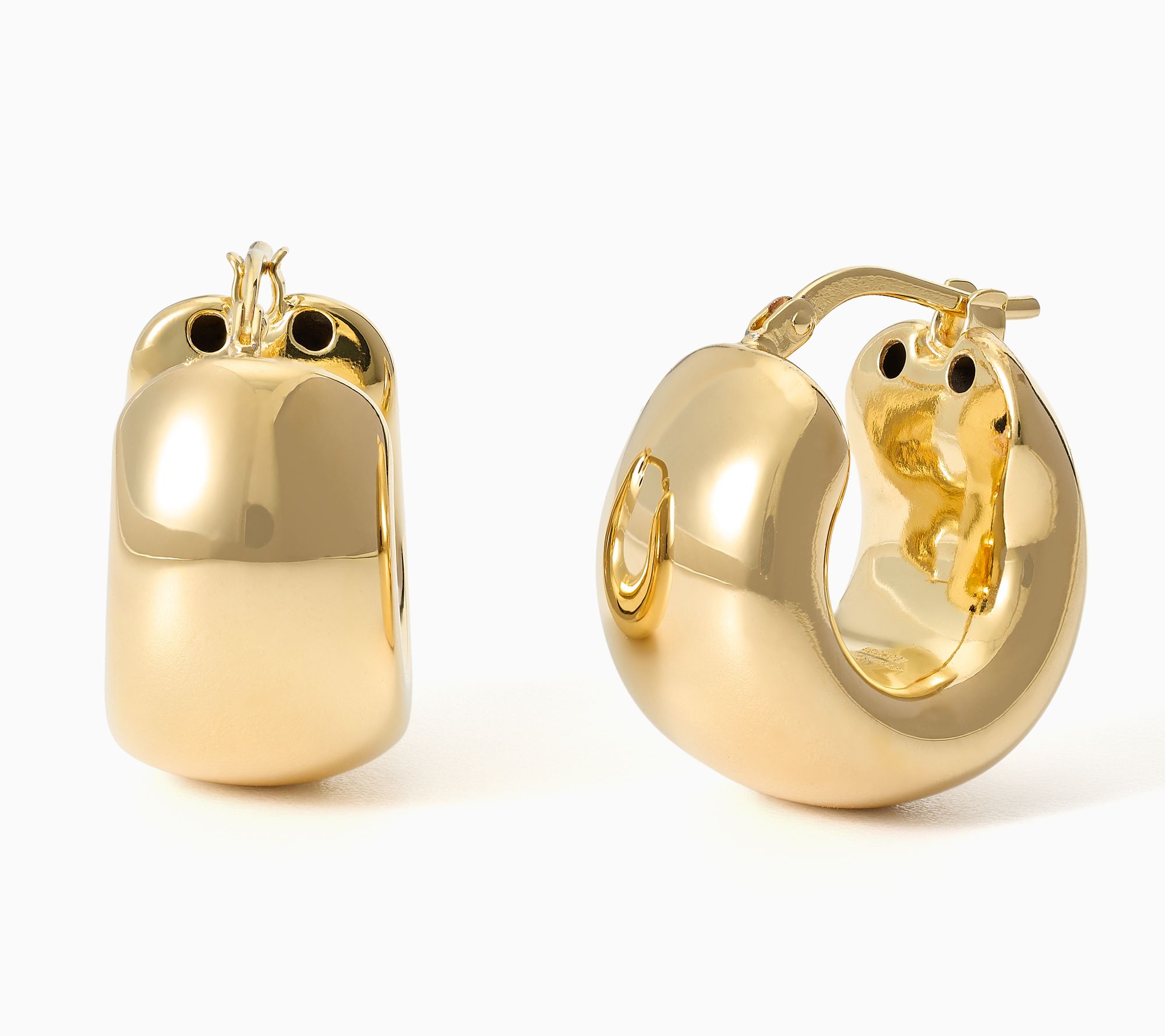 David Markstein Bronze "The Everyday" Bold Hoops