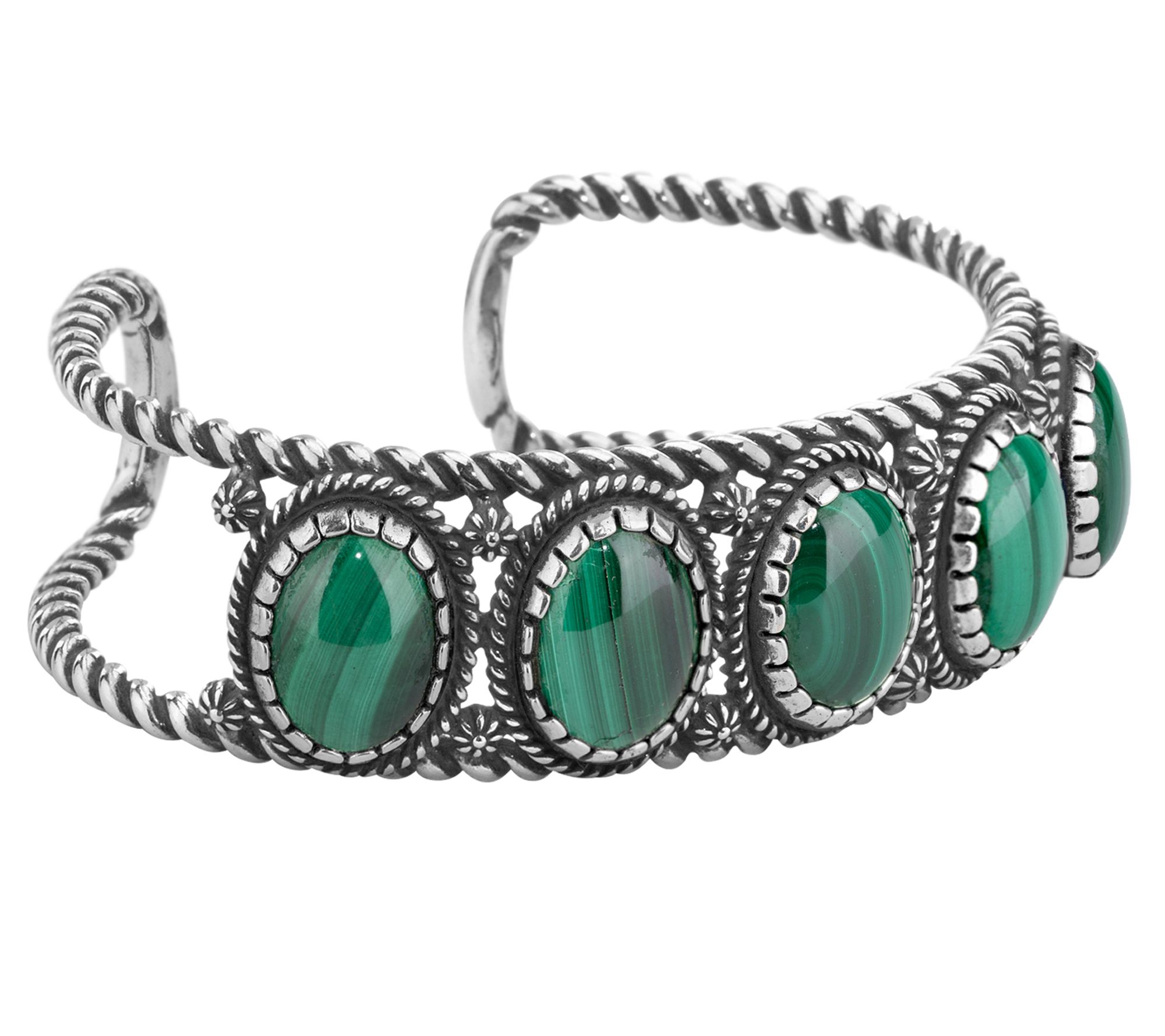 American West Classics Sterling Silver Gemstone Cuff