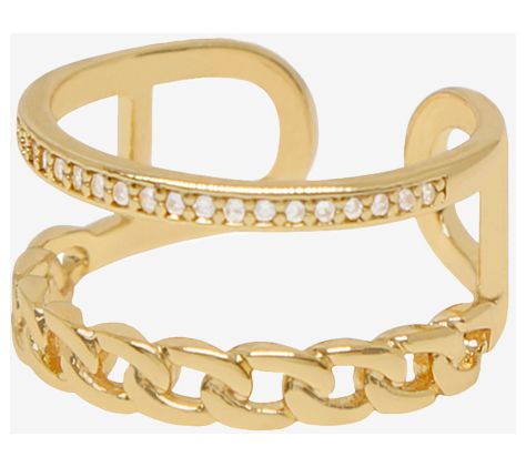 Ettika 2.00 cttw Multi-Chain Fine Detail Ankle Bracelet 