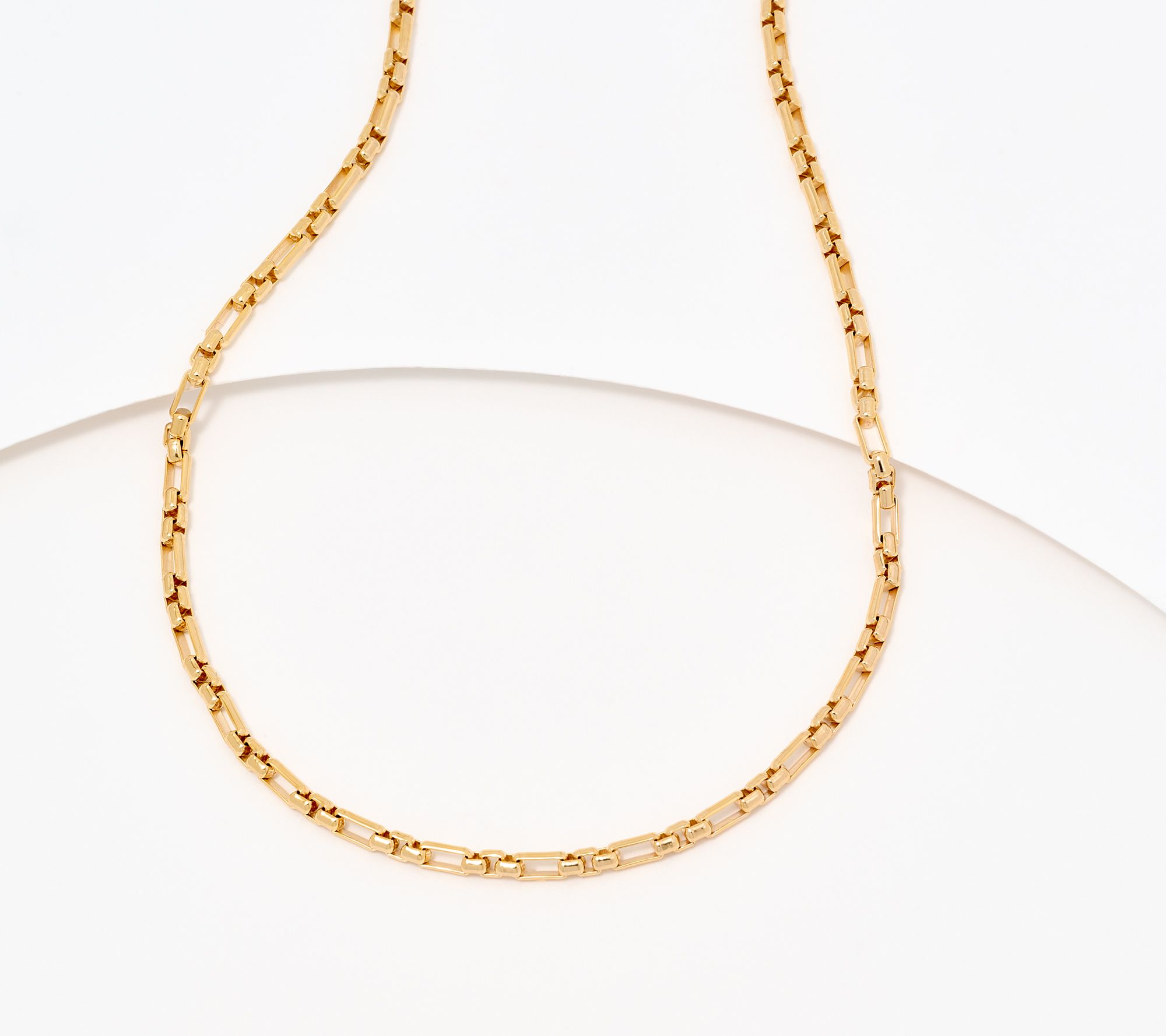 Christian James by Scott Grimes 14K Gold Clad Luciano 18" Necklace, 14.6g