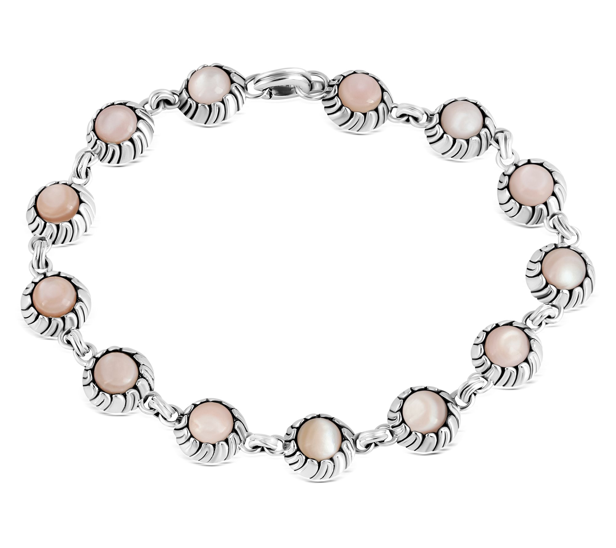 Christian James by Scott Grimes Sterling Gemstone Bracelet