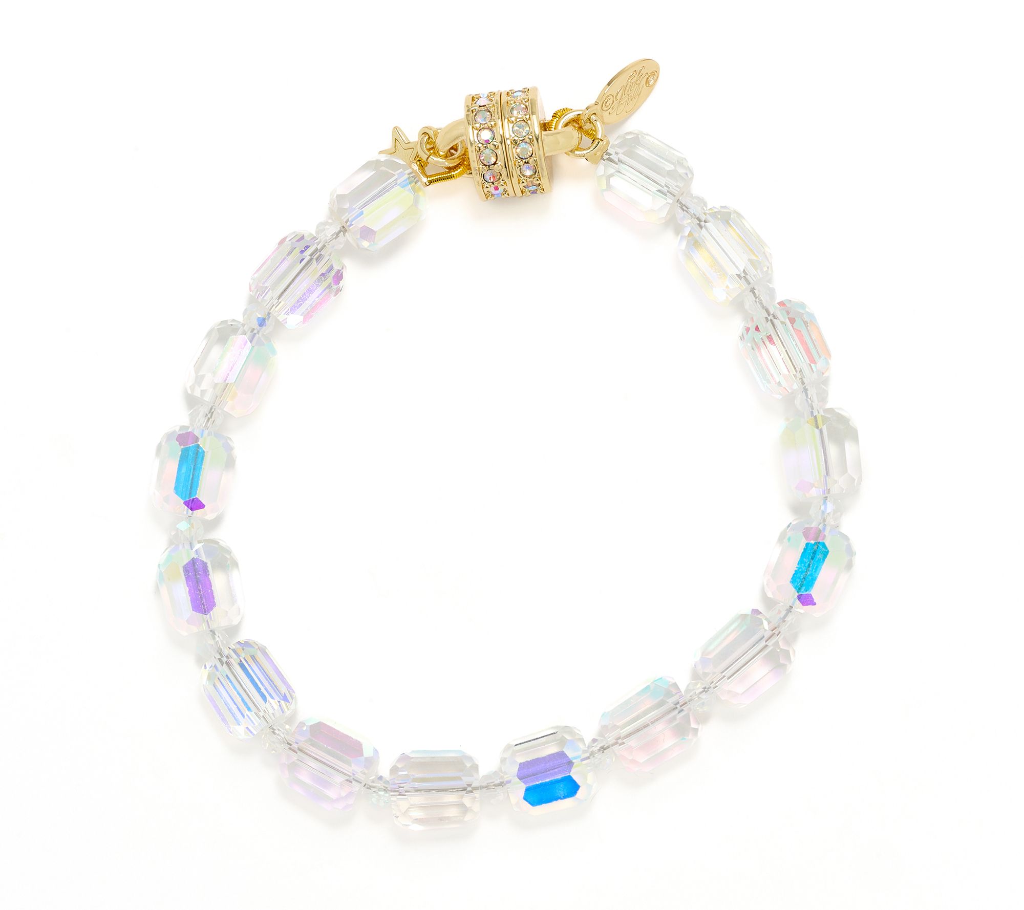 Kirks Folly Crystal Romance Magnetic Bracelet