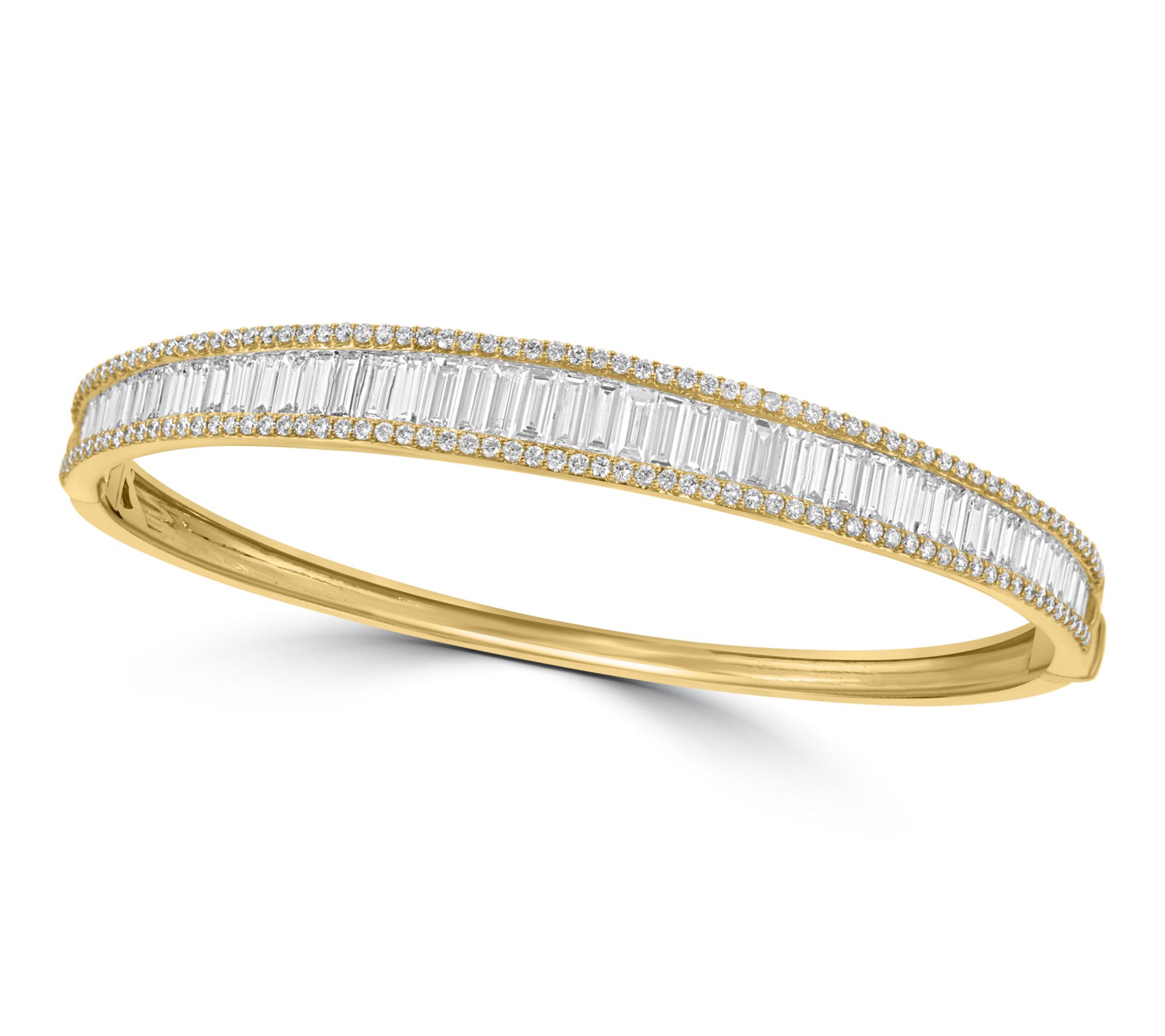 Effy Lab Grown Diamond Bangle, 14K Gold