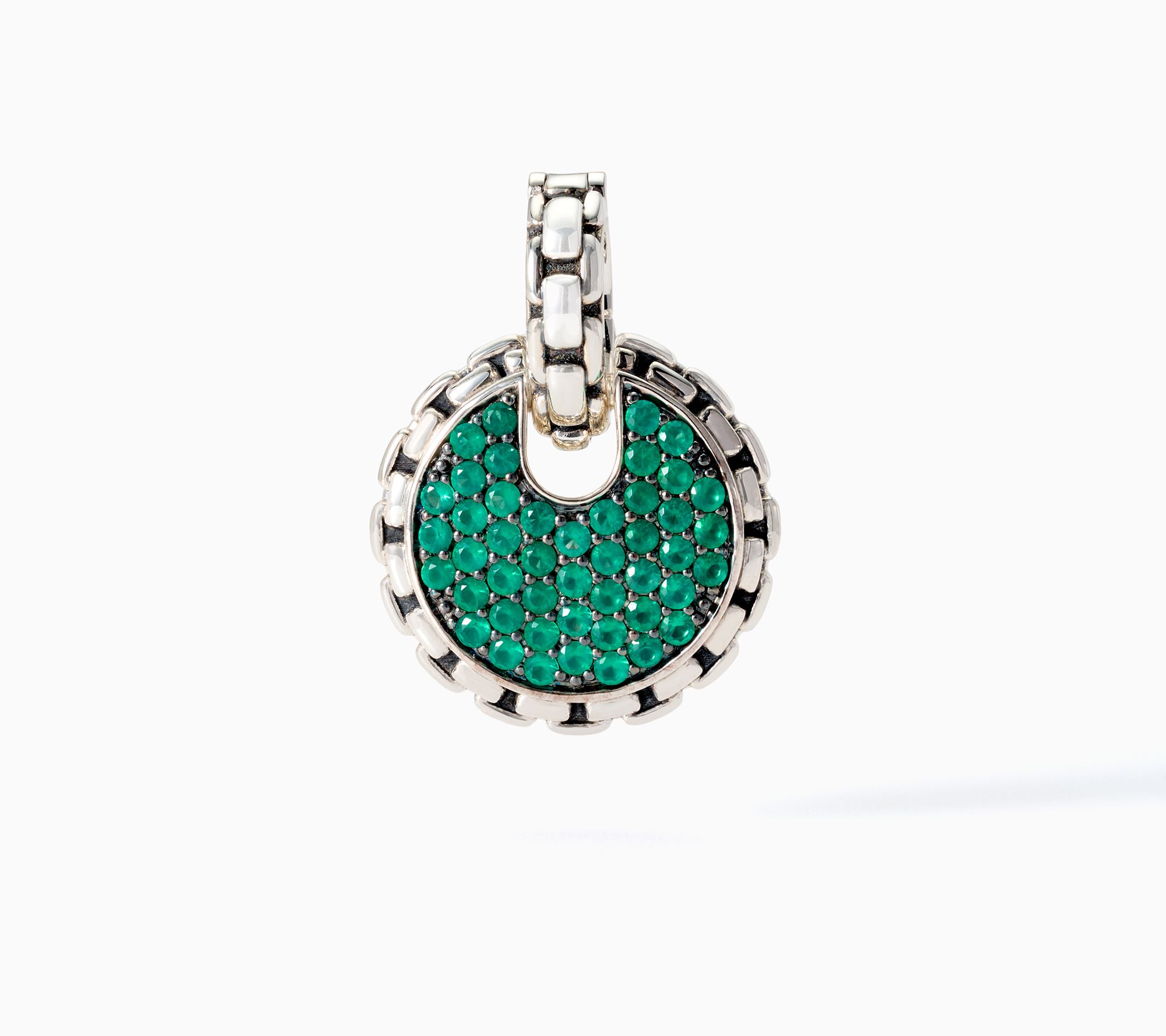 JAI Sterling Silver Pave Gemstone Enhancer