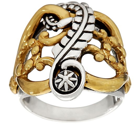 American West Earth Spirit Mixed Metal Ring