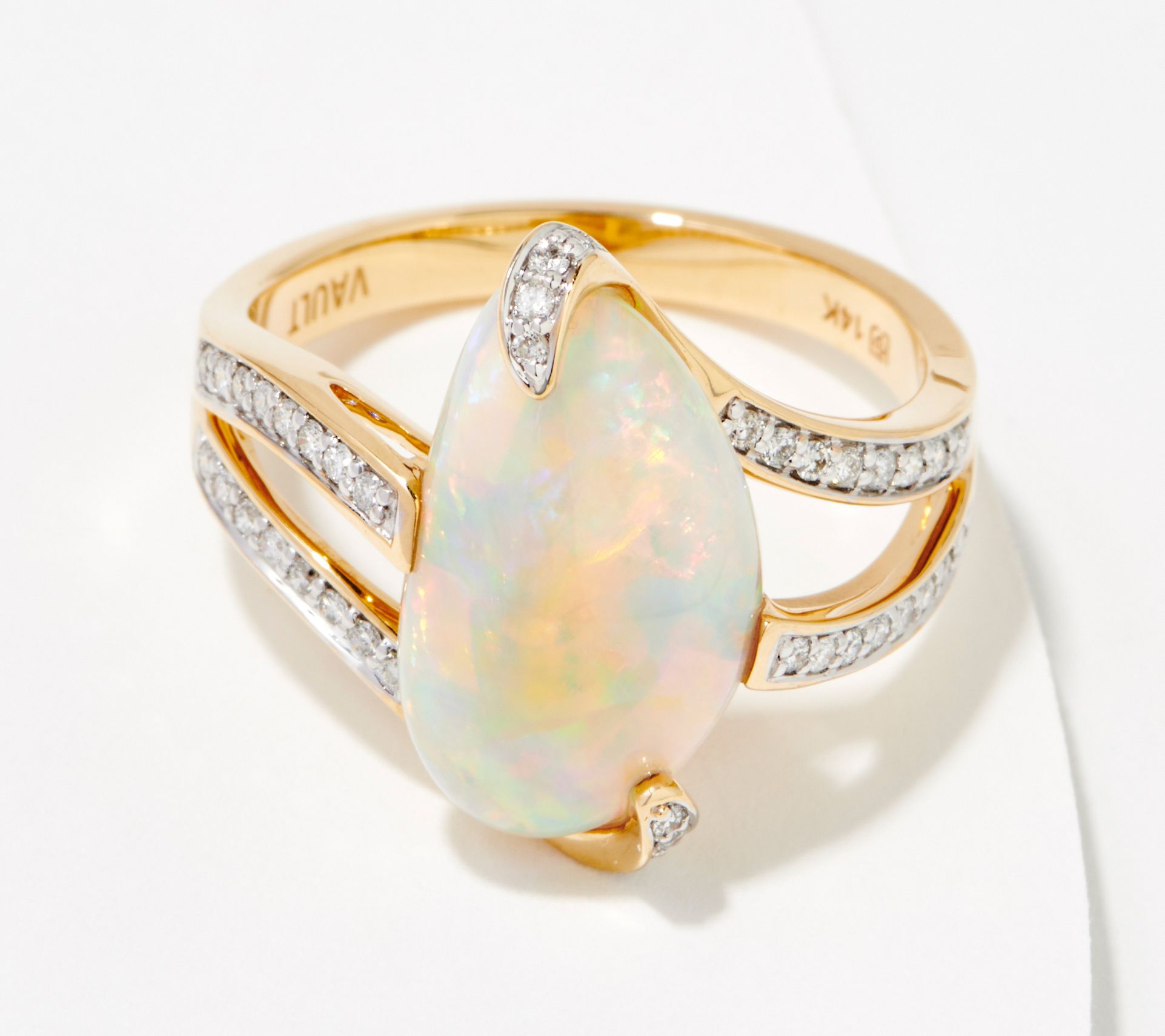 Qvc opal clearance rings