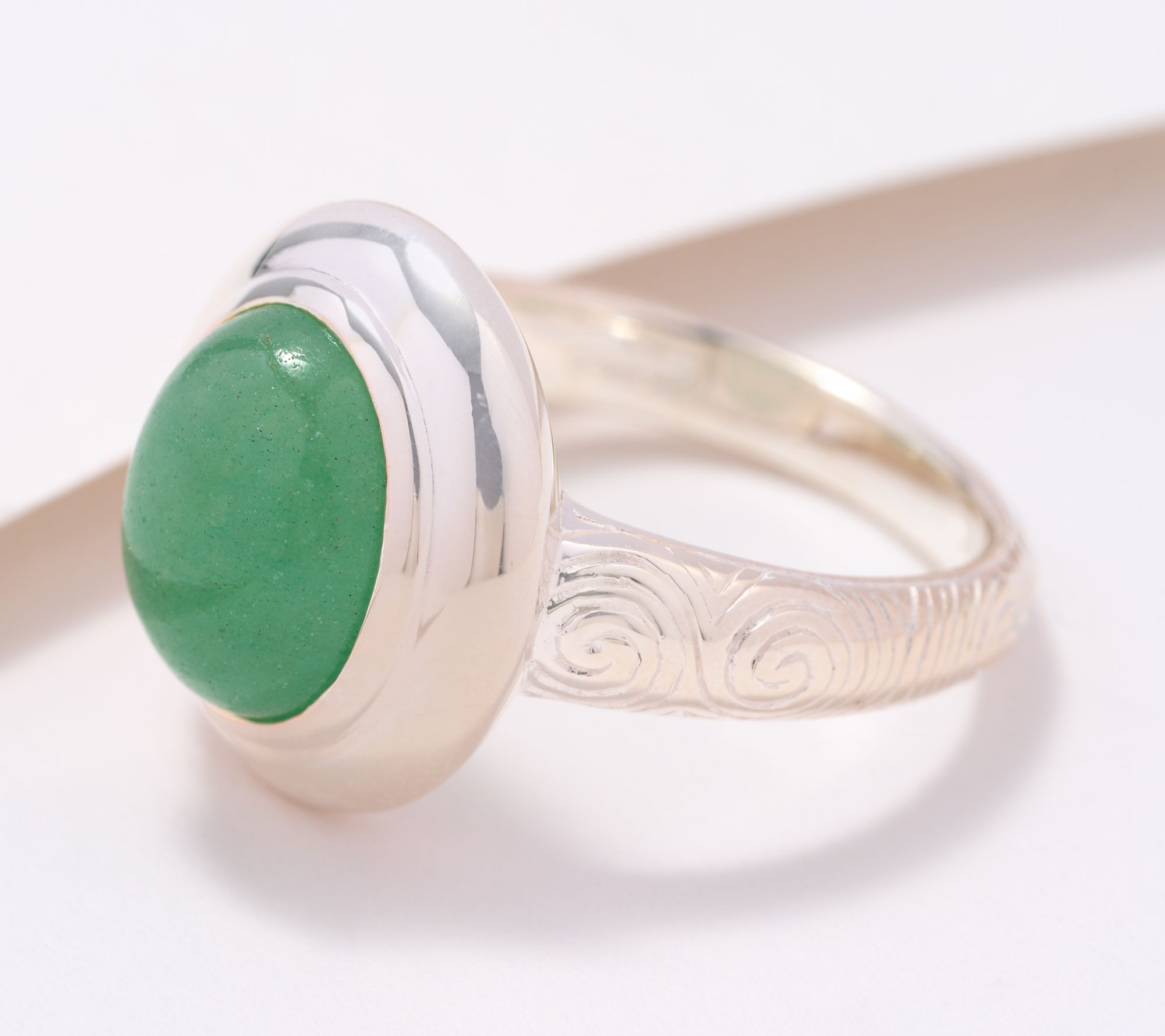 Qvc deals jade rings