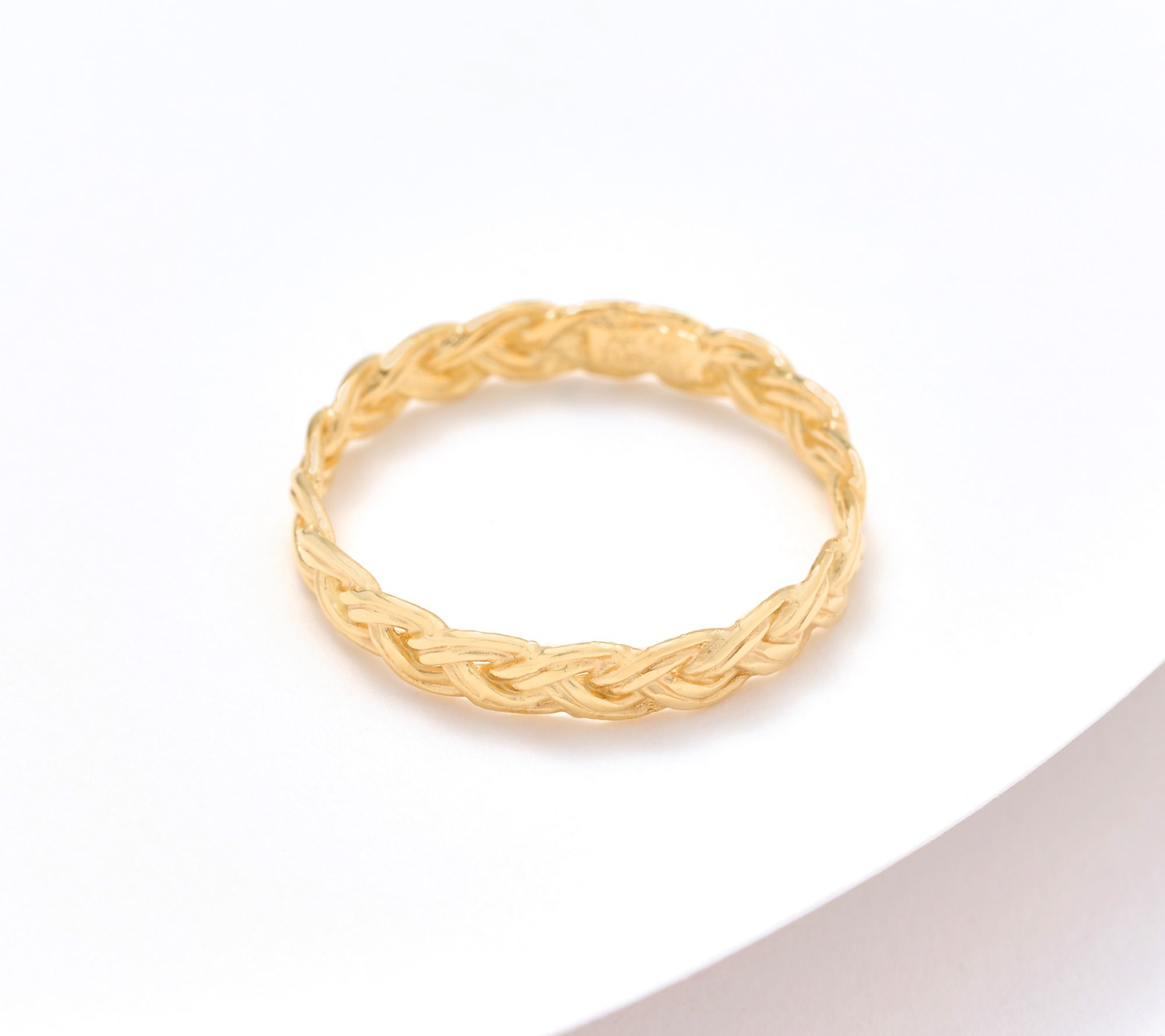 Adorna Braided Ring, 14K Gold