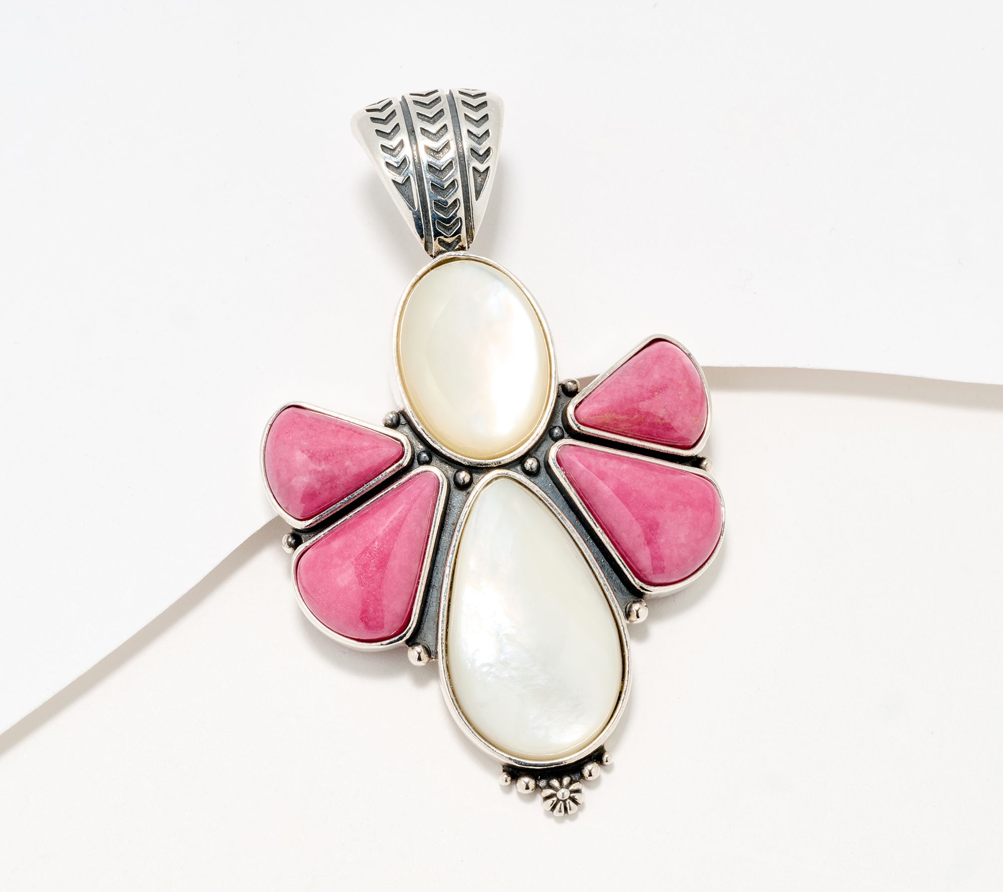 American West Sterling Silver Gemstone Angel Enhancer