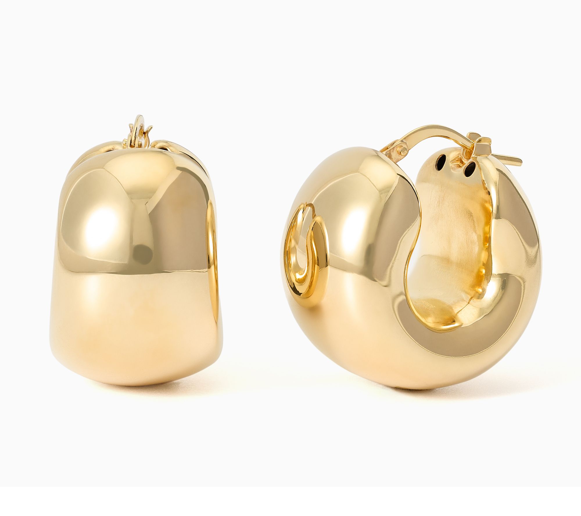  David Markstein Bronze "The Everyday" Bold Hoops