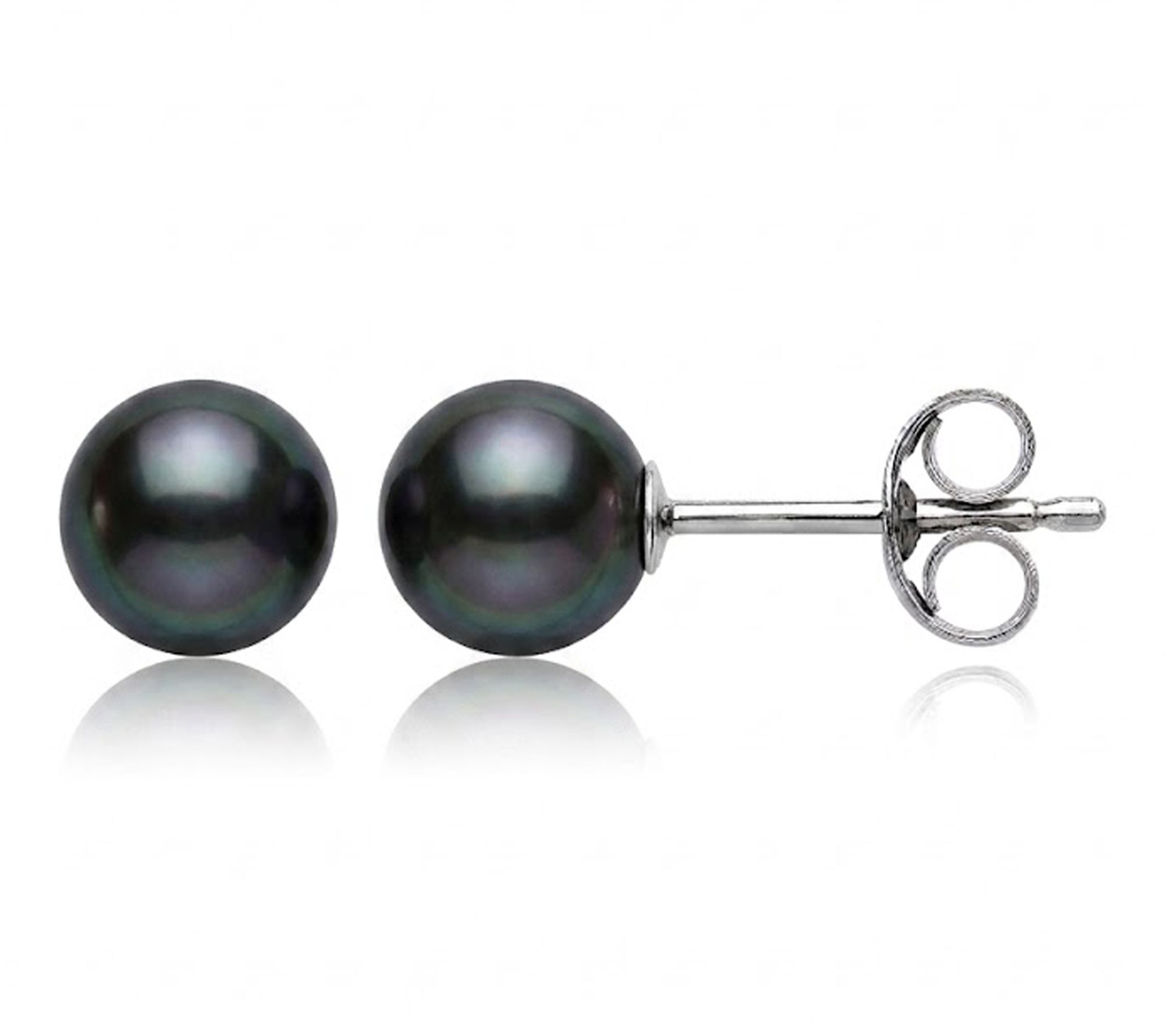 Amour De Pearl 6-7 mm Cultured Pearl Stud Earrings, Sterling