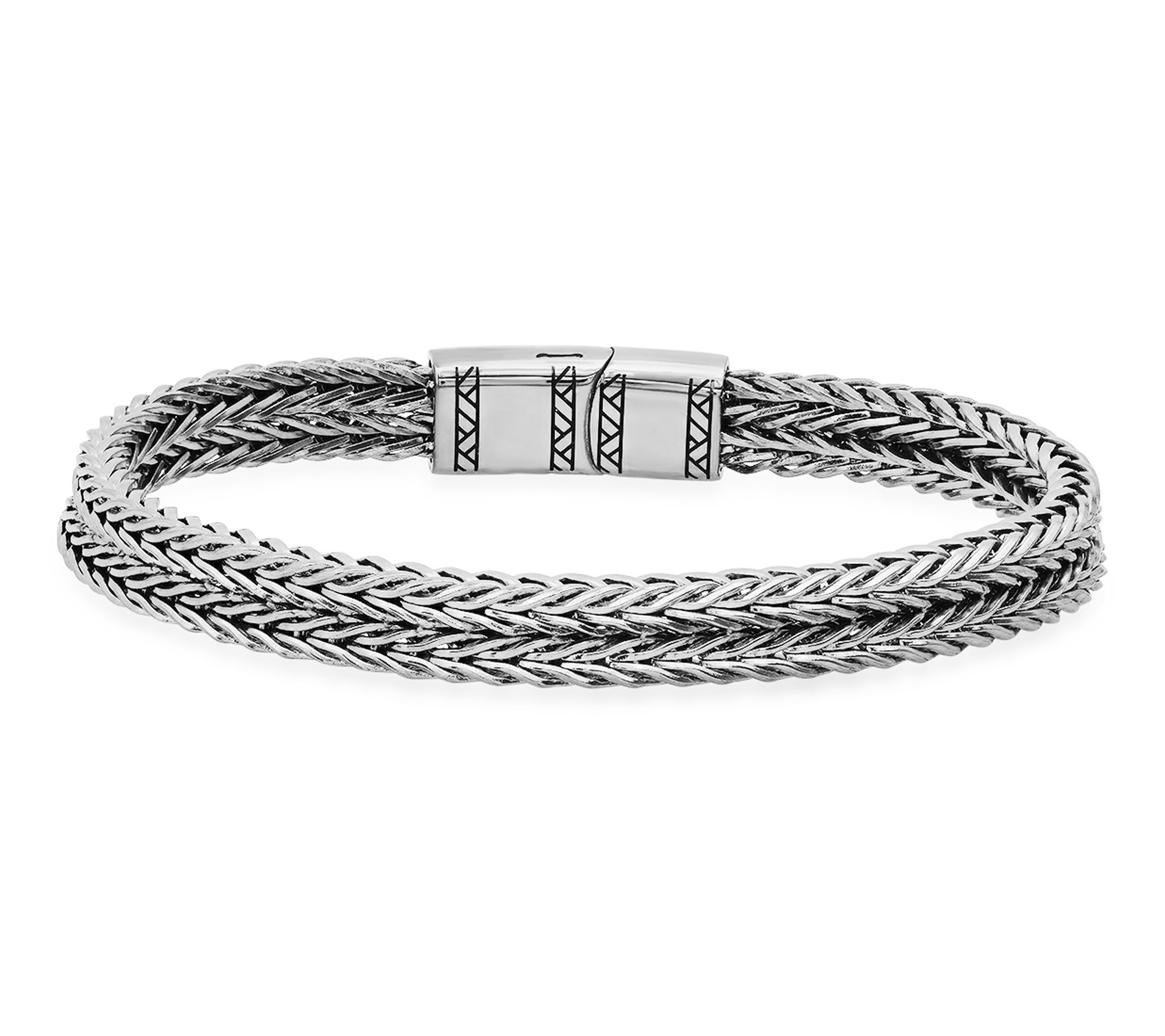 Steel by Design Men's Double Row Bracelet
