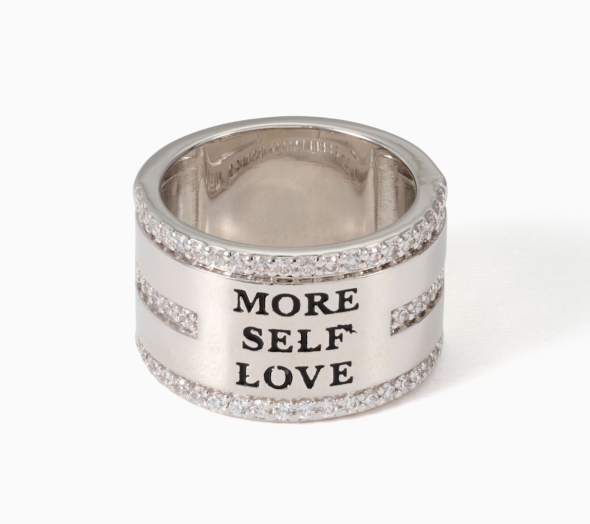 Diamonique x Jennifer Miller Inspirational Cigar Ring