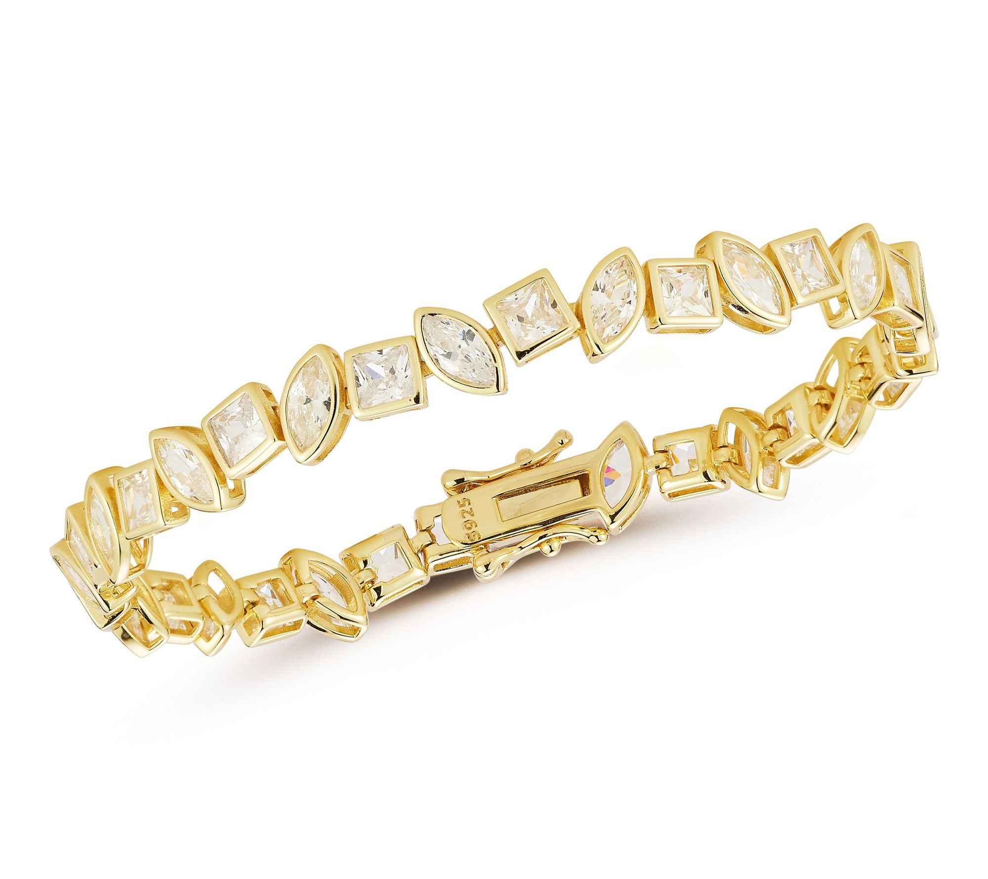 Rachel Zoe Marquise and Princess Tennis Bracelet,