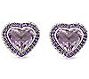 Tiffany Kay Studio Sterling 6.85 cttw Gemstone Heart Earrings